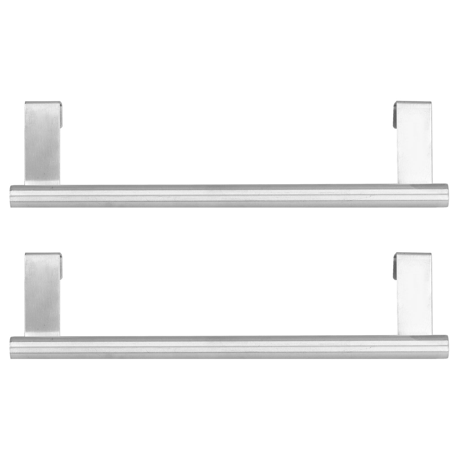 2Pcs Stainless Steel Hanging Towel Rack No Punch Bathroom Hanger for Home Hotel Apartment36CM - Image 7