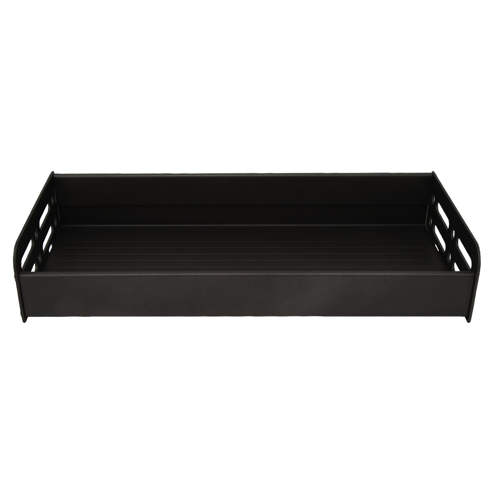 Floating Shelves Space Aluminum Wall Mounted Decorative Storage Shelf for Kitchen Bathroom Living Room Bedroom Black - Image 2
