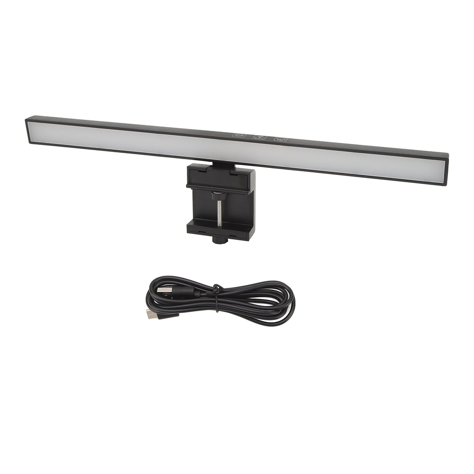 Black Laptop Monitor Lamp Anti Blue Light Eye Care LED Computer Monitor Light Bar 33cm - Image 1