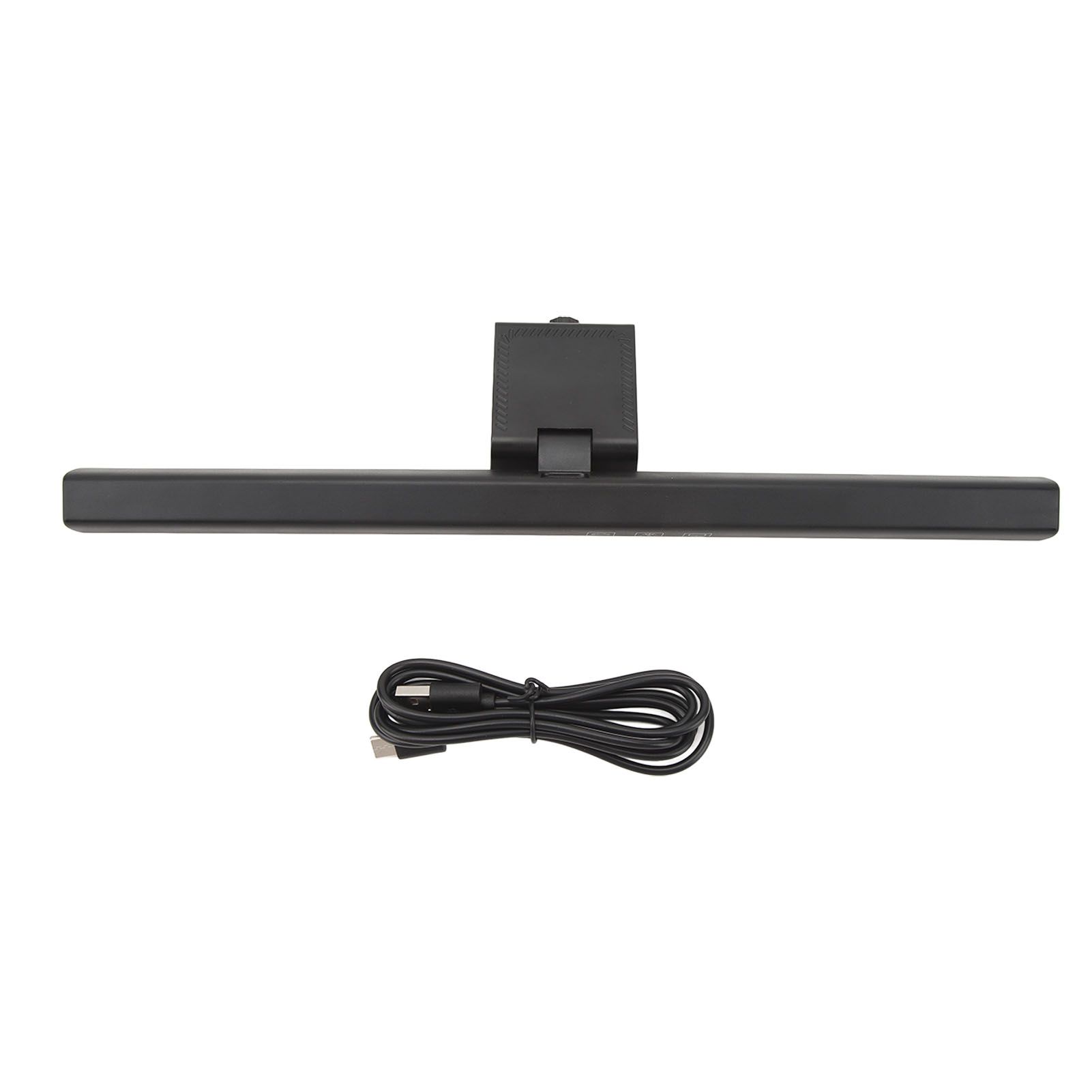 Black Laptop Monitor Lamp Anti Blue Light Eye Care LED Computer Monitor Light Bar 33cm - Image 2