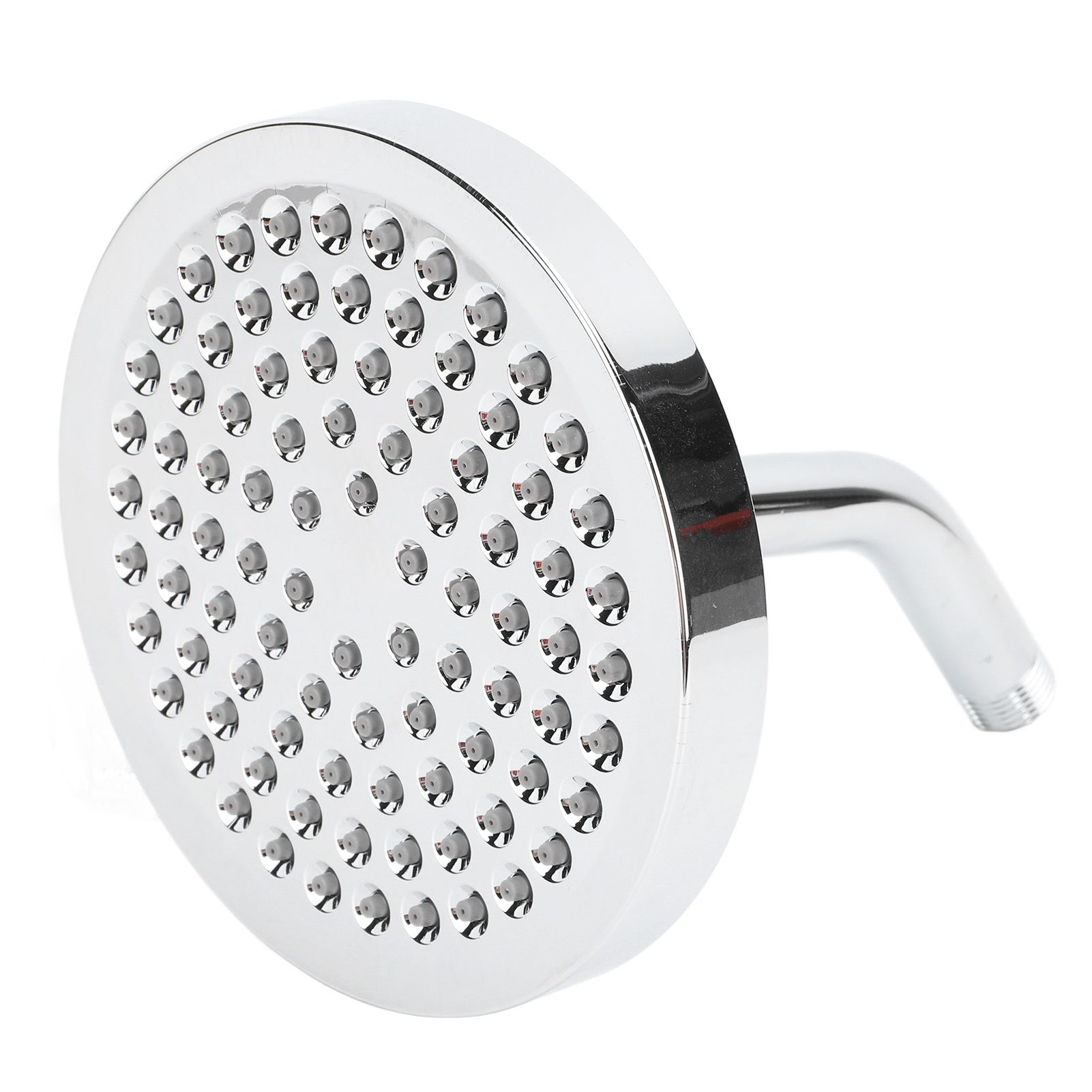 High Pressure Rain Shower Head Water Conservation Bathroom Shower Head for Household Hotel 6 Inch Silver - Image 2