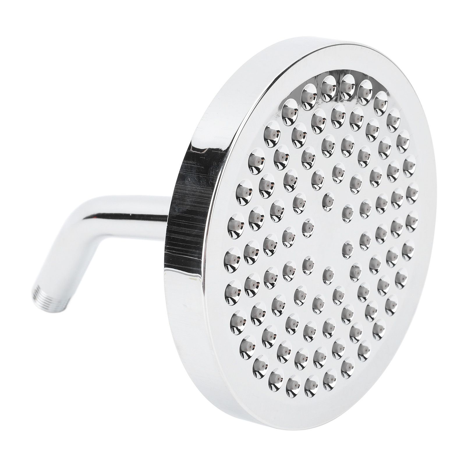 High Pressure Rain Shower Head Water Conservation Bathroom Shower Head for Household Hotel 6 Inch Silver - Image 4