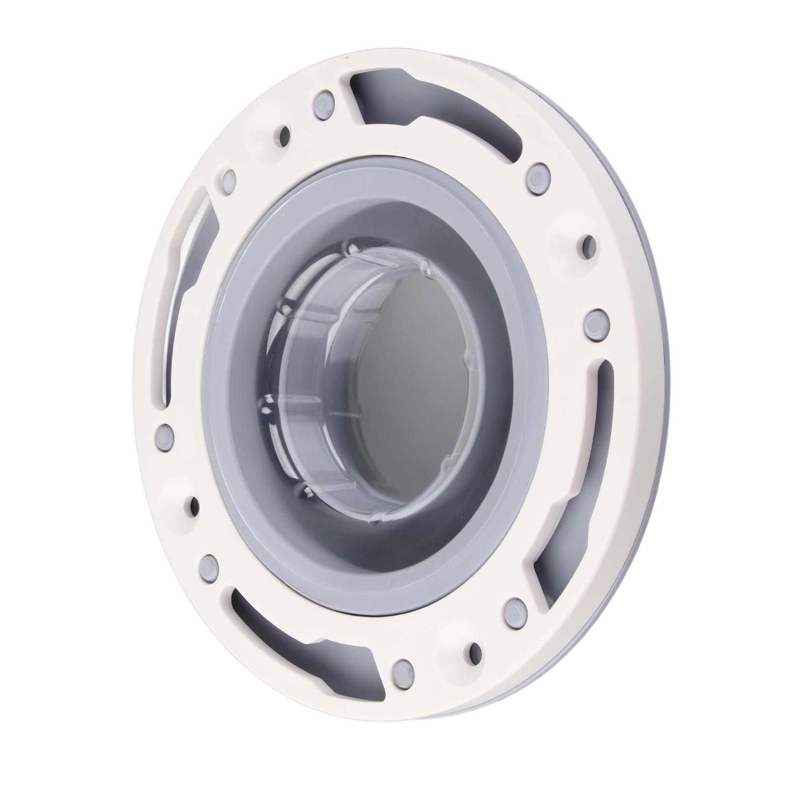 Toilet Flange Silicone and ABS Gray Universal Toilet Flange Replacement for 4in 5in Special 3in Waste Pipe - Image 4