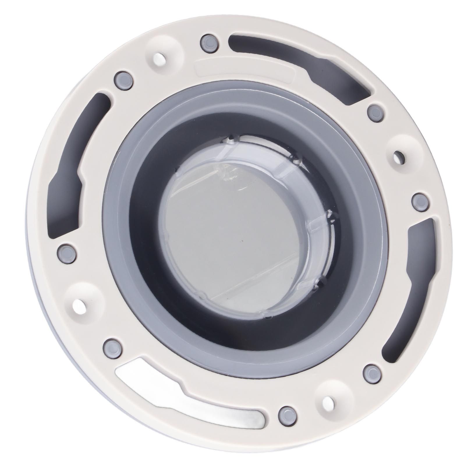 Toilet Flange Silicone and ABS Gray Universal Toilet Flange Replacement for 4in 5in Special 3in Waste Pipe - Image 5