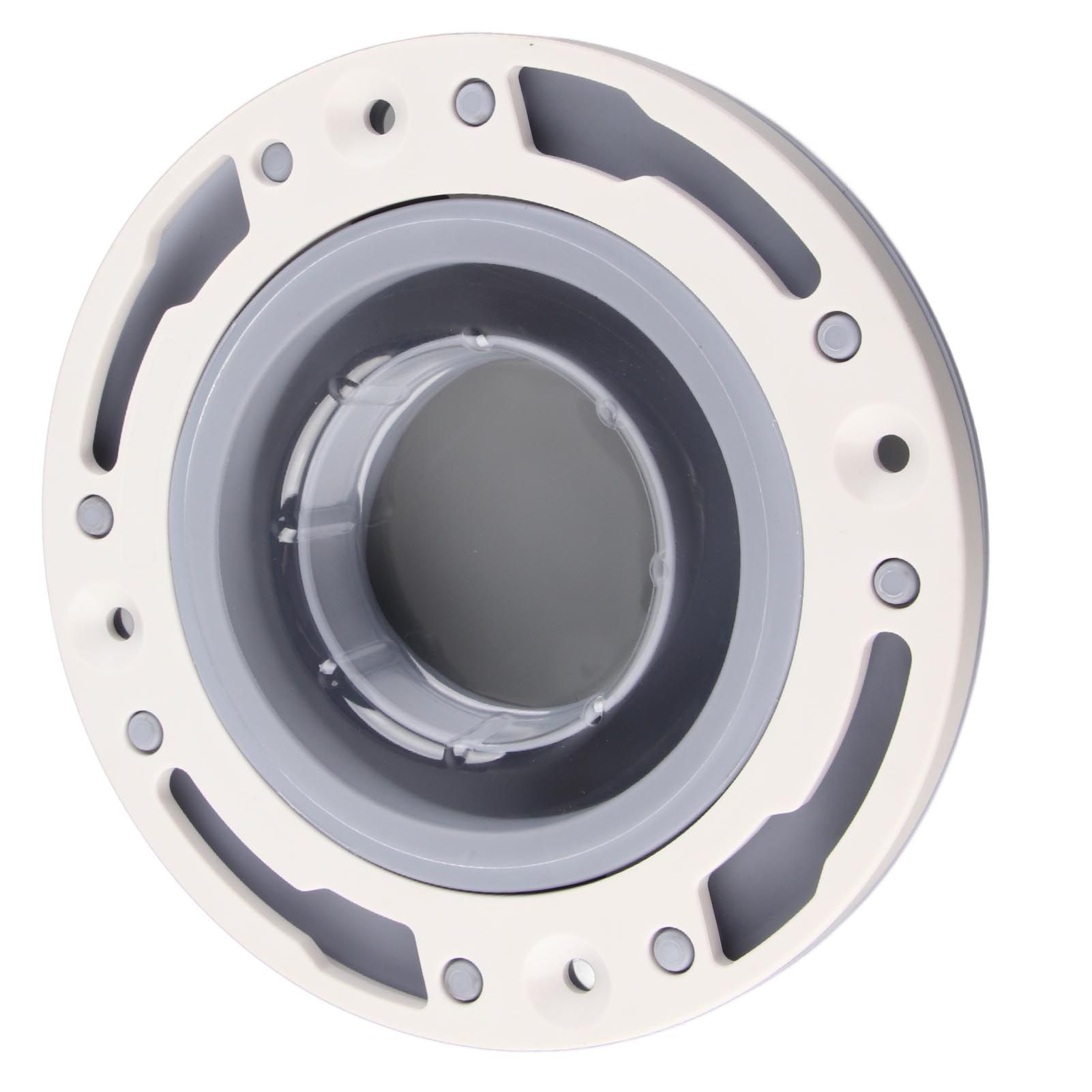 Toilet Flange Silicone and ABS Gray Universal Toilet Flange Replacement for 4in 5in Special 3in Waste Pipe - Image 8