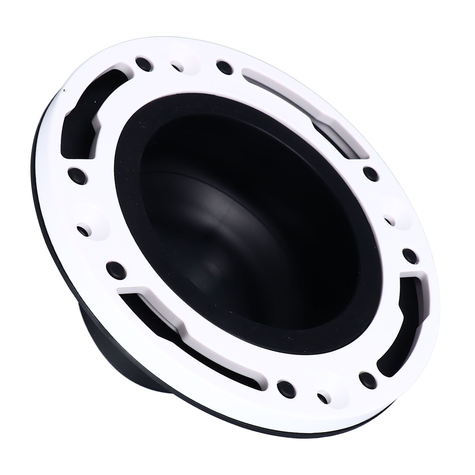 Toilet Flange Repair Kit Black Durable Silicone ABS Easy Installation Toilet Flange Replacement Kit for 4in 5in Pipe - Image 4