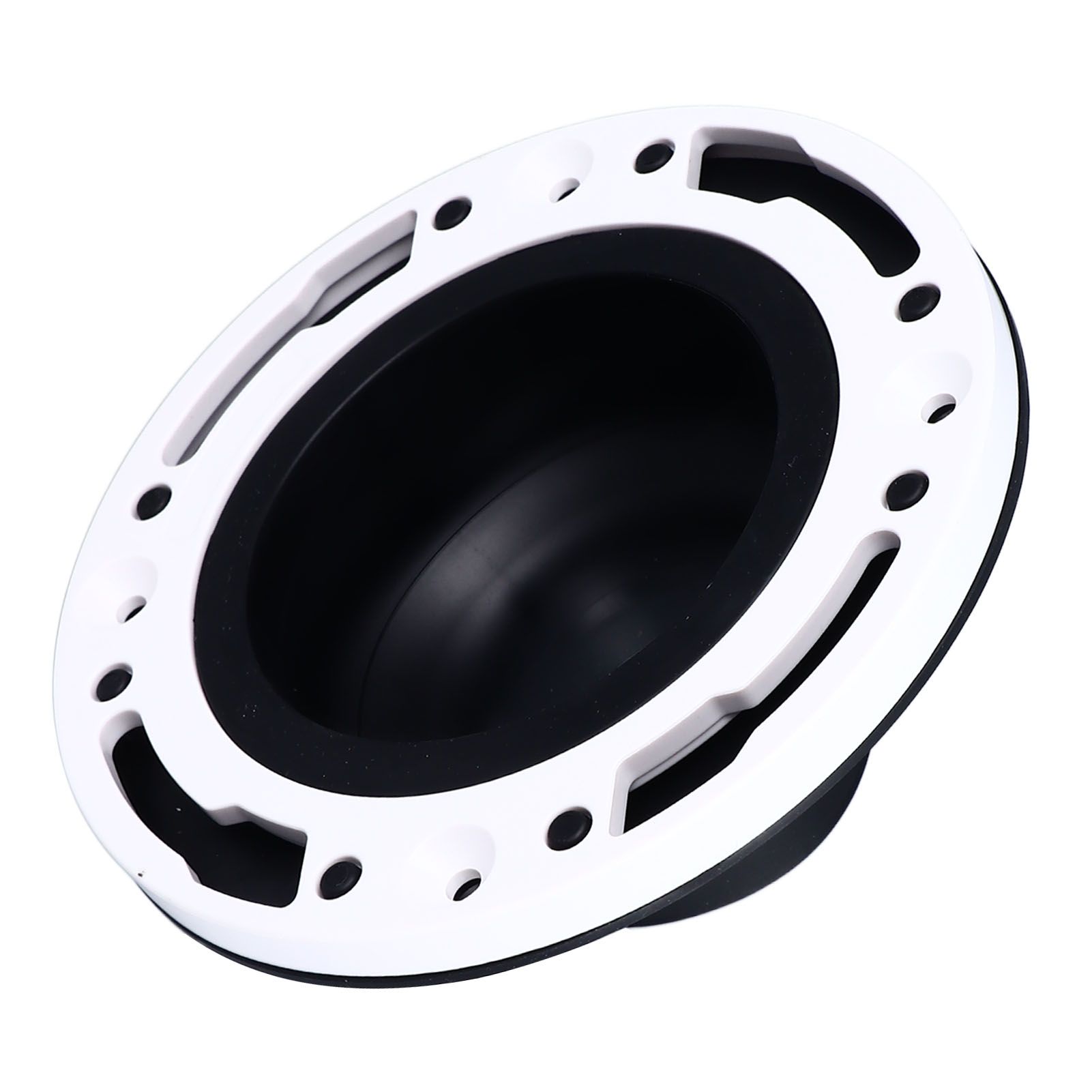 Toilet Flange Repair Kit Black Durable Silicone ABS Easy Installation Toilet Flange Replacement Kit for 4in 5in Pipe - Image 5