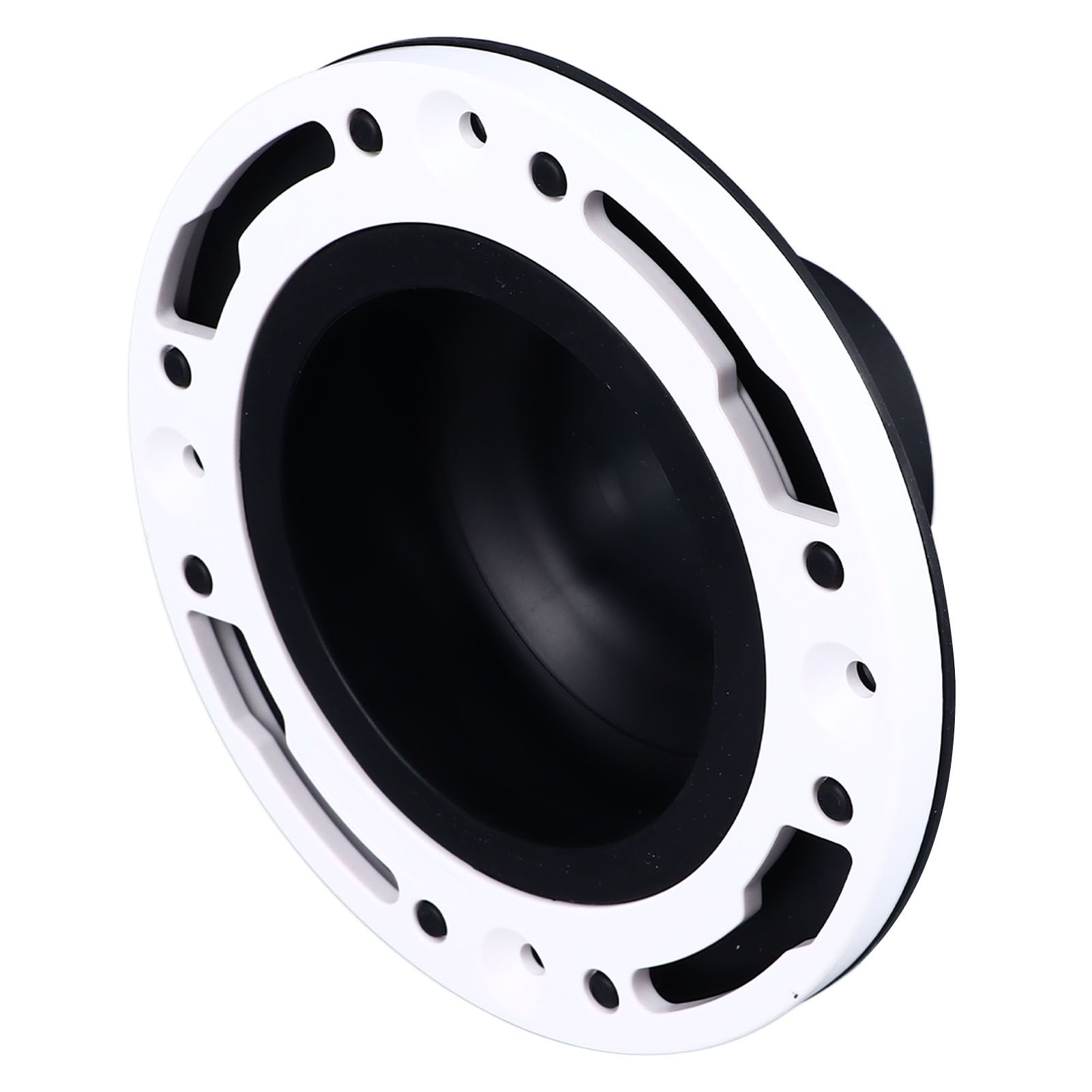 Toilet Flange Repair Kit Black Durable Silicone ABS Easy Installation Toilet Flange Replacement Kit for 4in 5in Pipe - Image 6