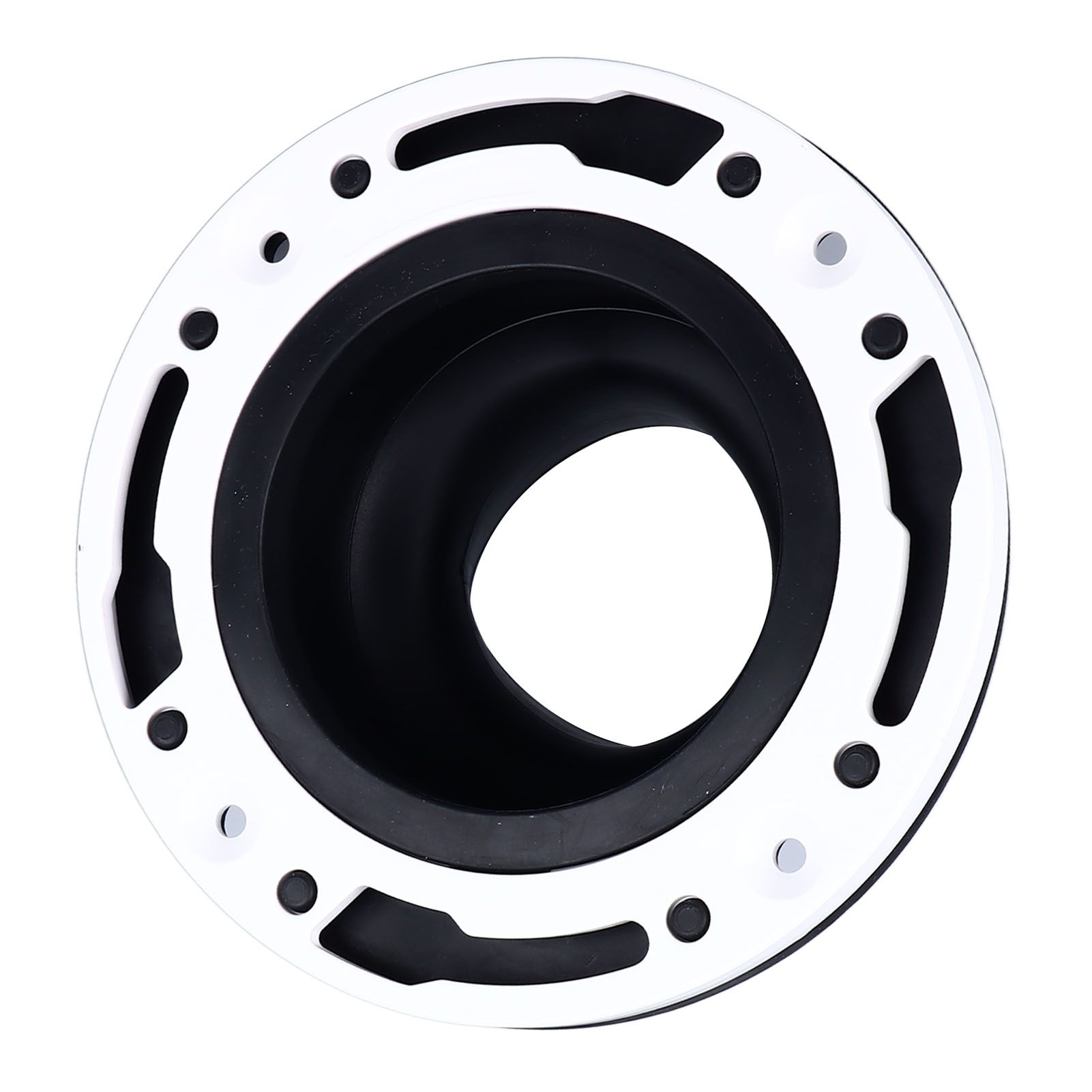Toilet Flange Repair Kit Black Durable Silicone ABS Easy Installation Toilet Flange Replacement Kit for 4in 5in Pipe - Image 7