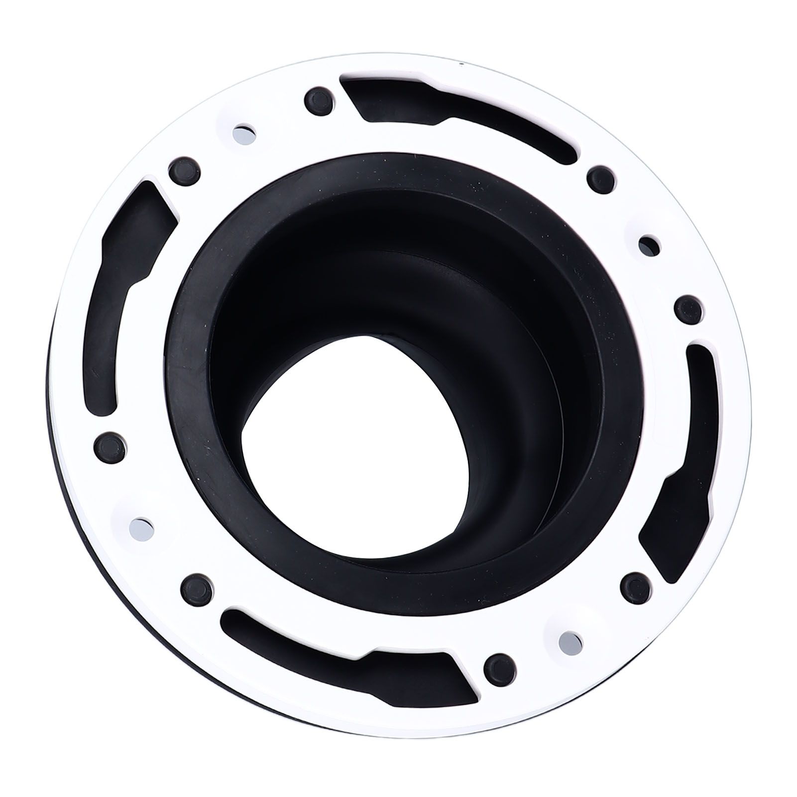 Toilet Flange Repair Kit Black Durable Silicone ABS Easy Installation Toilet Flange Replacement Kit for 4in 5in Pipe - Image 8