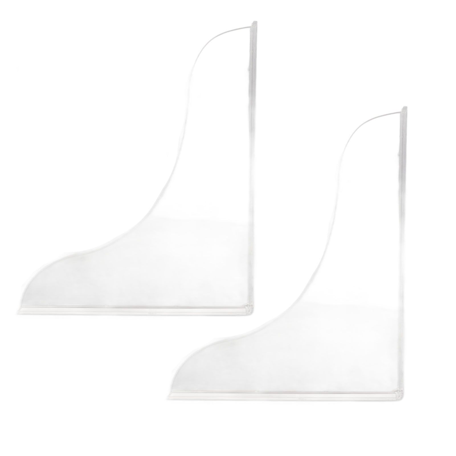 2 Pcs Bathtub Splashing Guard Acrylic Shower Tub Corner Water Blocking Plate for Bathroom Kitchen Sink - Image 4