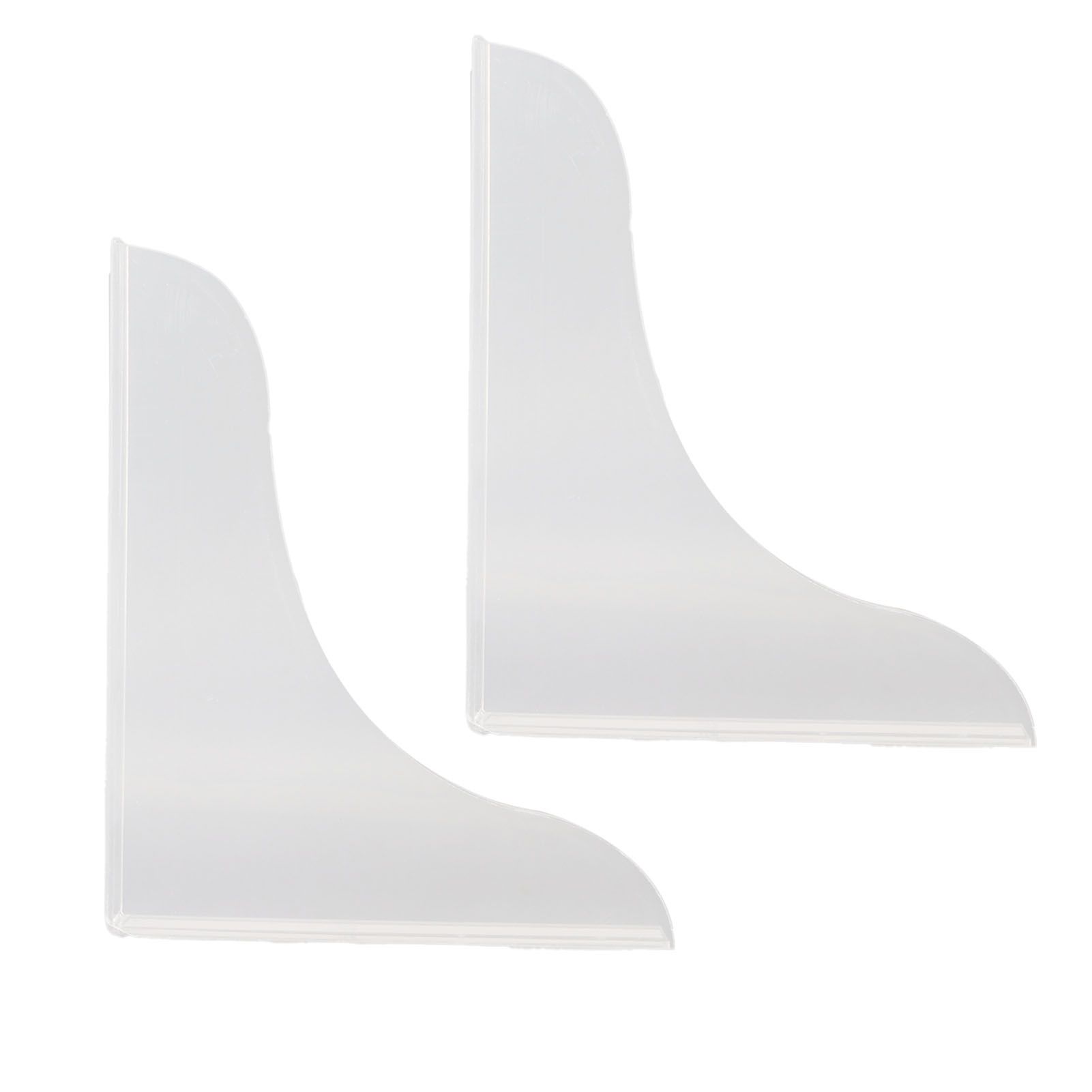 2 Pcs Bathtub Splashing Guard Acrylic Shower Tub Corner Water Blocking Plate for Bathroom Kitchen Sink - Image 5