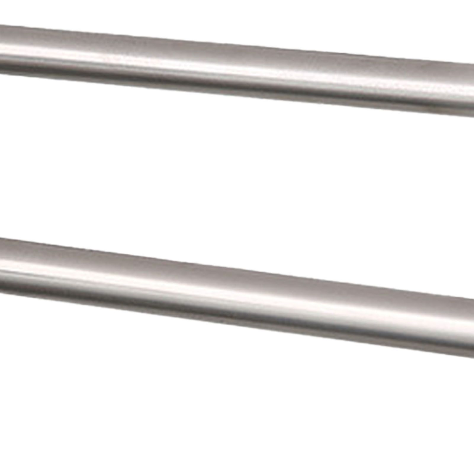 Double Towel Bar Plastic Stainless Steel Bath Towel Rack for Bathroom Double Towel Holder Wall Mount Towel Hanger Beige - Image 8