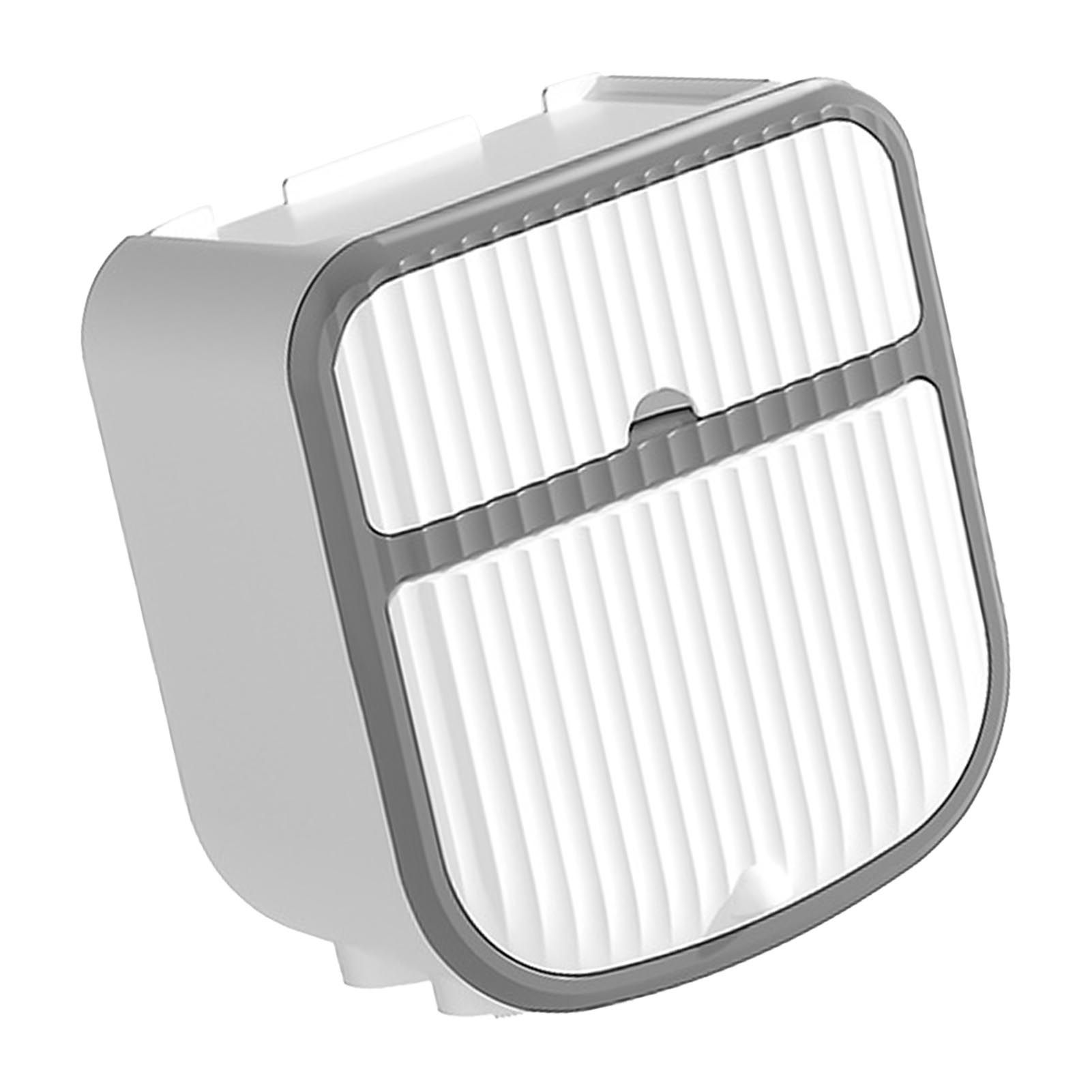 Toilet Paper Holder Wall Mounted Bathroom Tissue Roll Paper Towel Holder Tissue Dispensers for Household White - Image 3