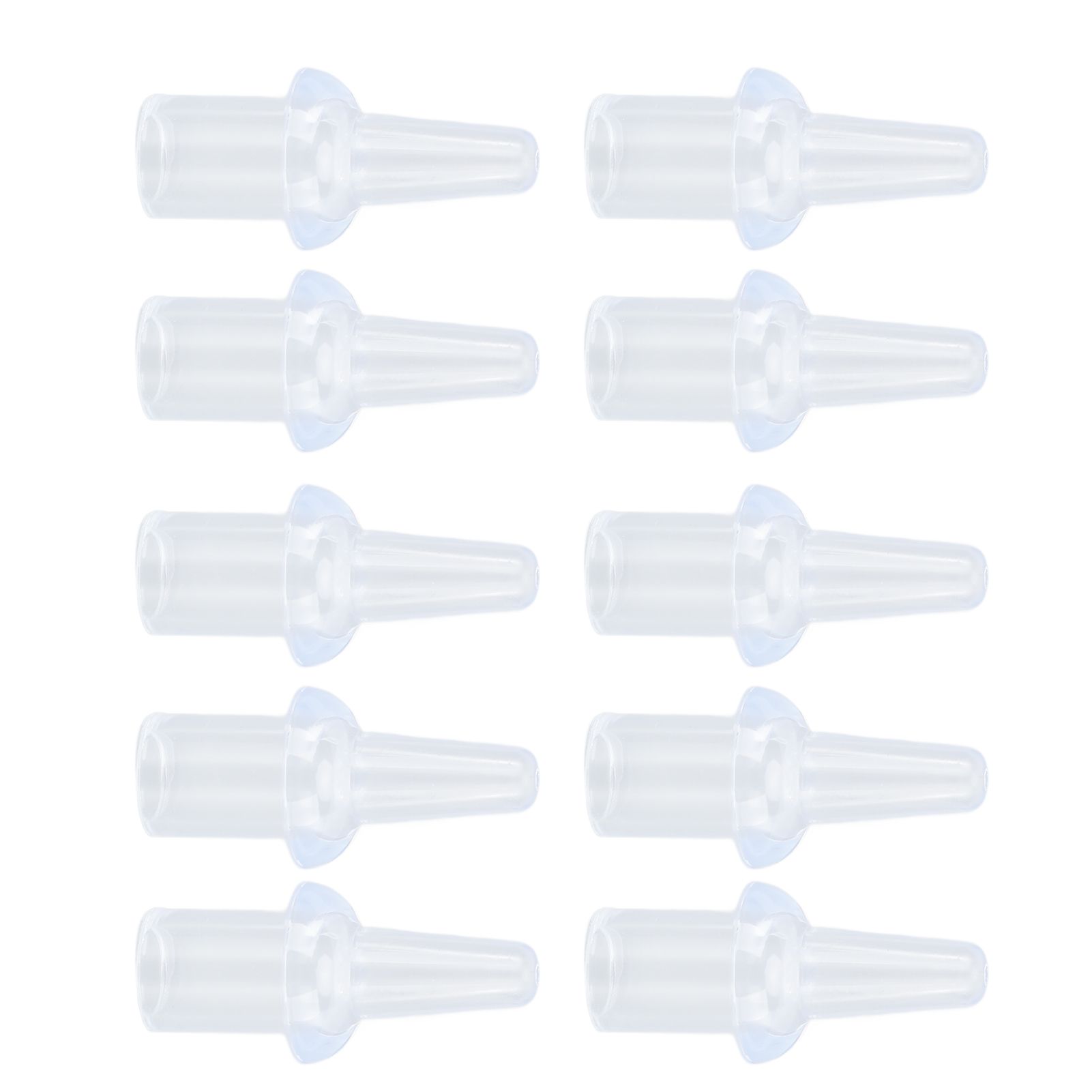 10 Pcs Enema Nozzle Tips Silicone Washable 8mm Inner Diameter Private Flushes Soft Enema Replacement Nozzle Tips - Image 3