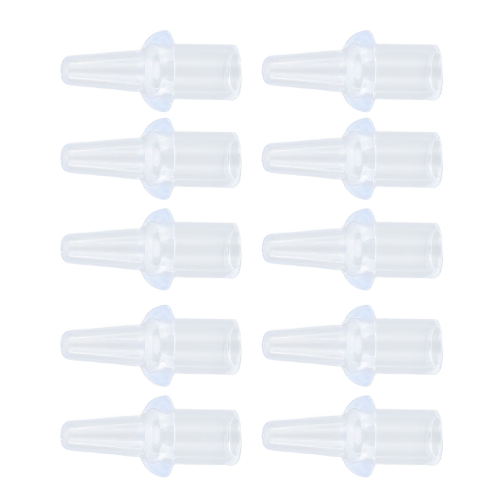 10 Pcs Enema Nozzle Tips Silicone Washable 8mm Inner Diameter Private Flushes Soft Enema Replacement Nozzle Tips - Image 7