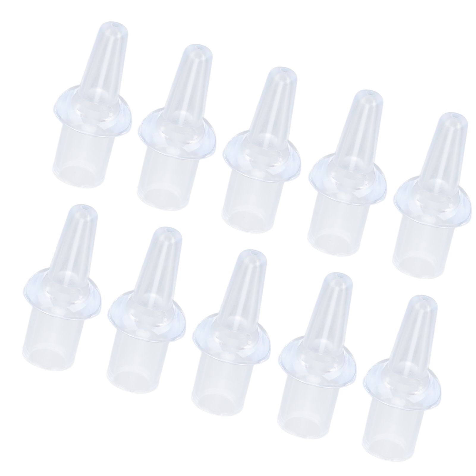 10 Pcs Enema Nozzle Tips Silicone Washable 8mm Inner Diameter Private Flushes Soft Enema Replacement Nozzle Tips - Image 8