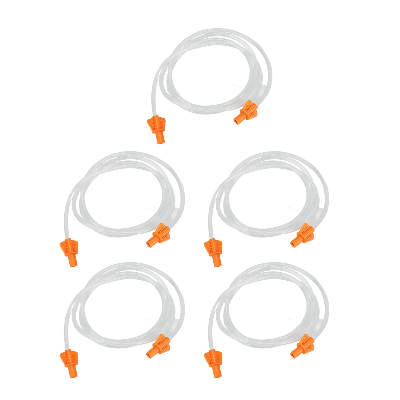 5pcs Replacement Enema Hose Universal 5.2ft Length Universal Colon Cleansing Tube for Home - Image 1