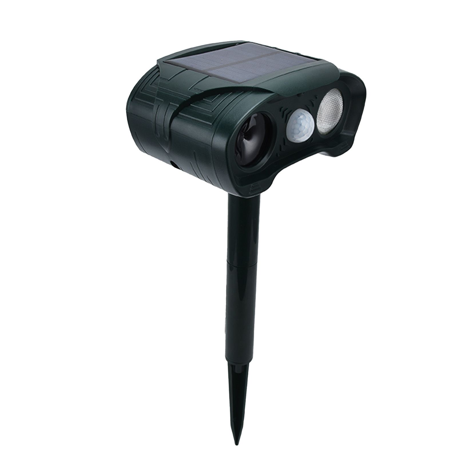 Solar Powered Animal Repeller Ultrasonic Mouse Repeller with 3 Gears Function for Outdoor Garden - Image 2