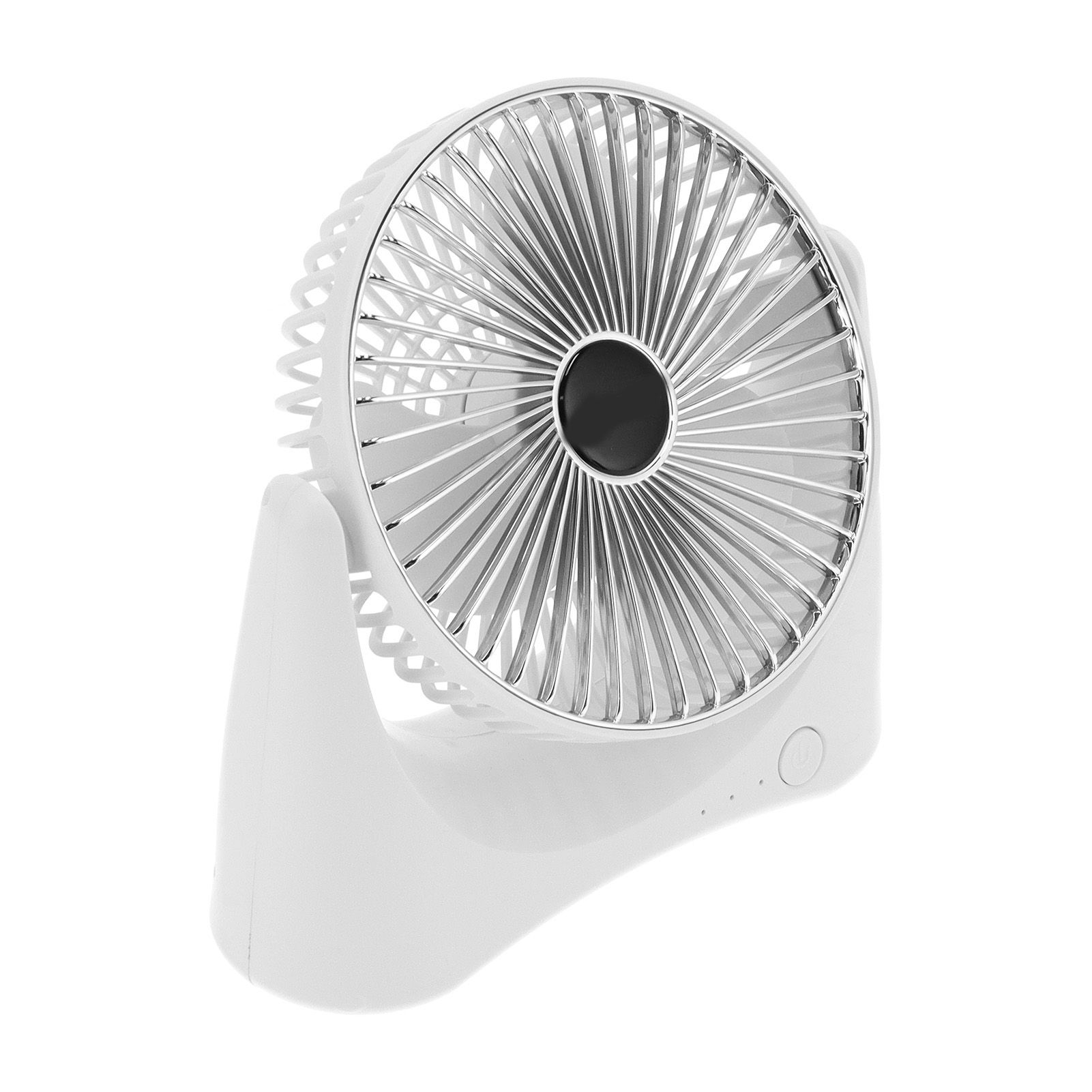 Mini Desktop Fan USB Charging 3 Speed Adjustable Cooling Fan for Home Office Living Room - Image 2