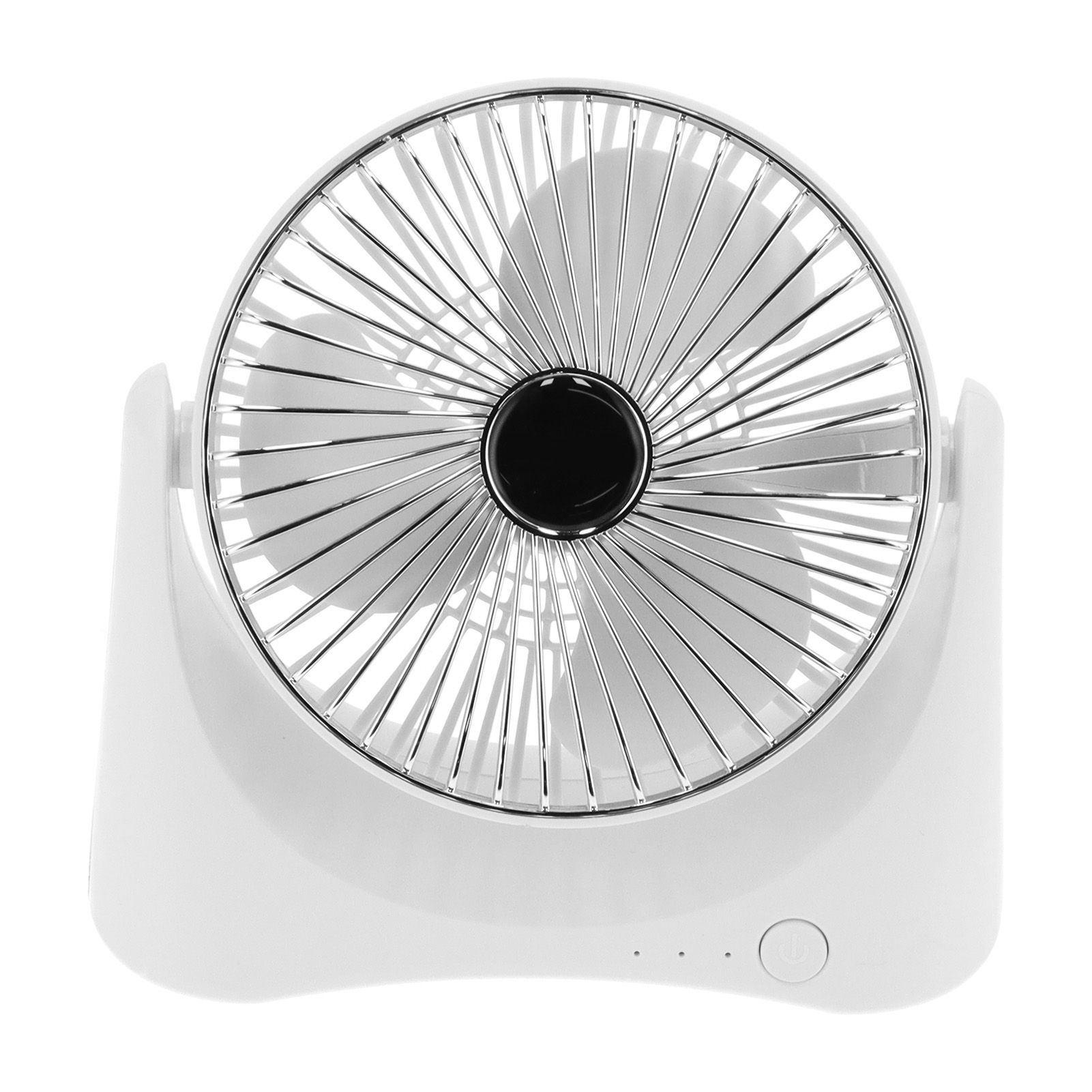 Mini Desktop Fan USB Charging 3 Speed Adjustable Cooling Fan for Home Office Living Room - Image 4