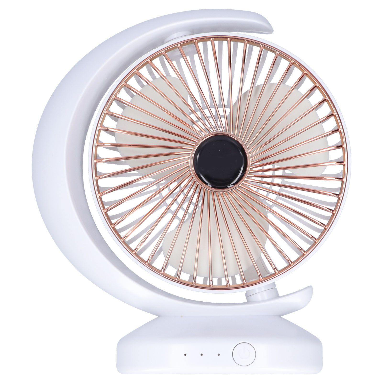 Mini Portable Fan USB Charging Fan Desktop Table Fan Adjustable Air Circulating Fan for Home Office Travel Outdoor Summer Gift - Image 2
