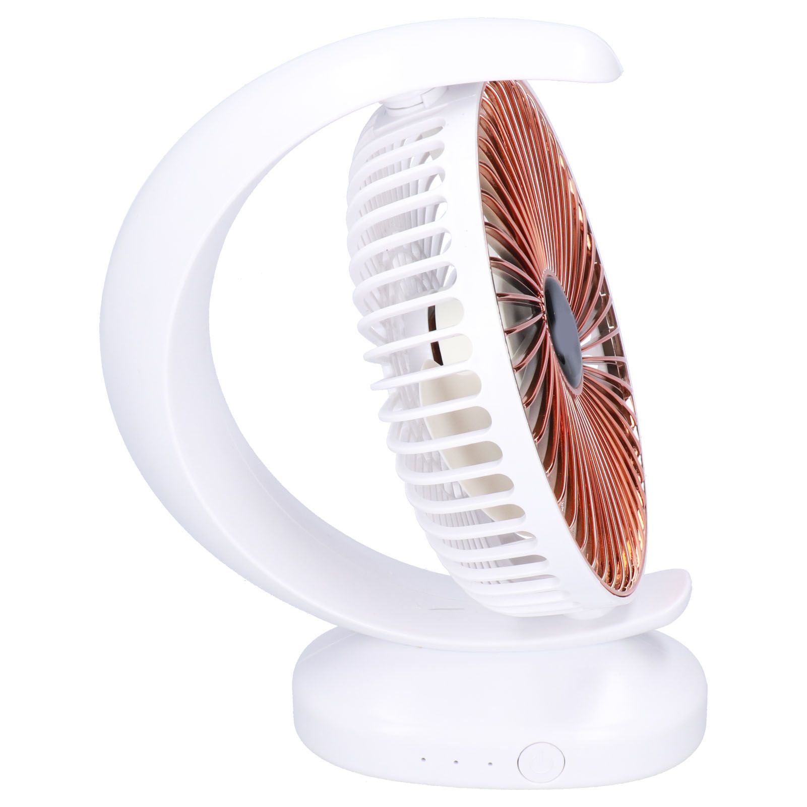 Mini Portable Fan USB Charging Fan Desktop Table Fan Adjustable Air Circulating Fan for Home Office Travel Outdoor Summer Gift - Image 3