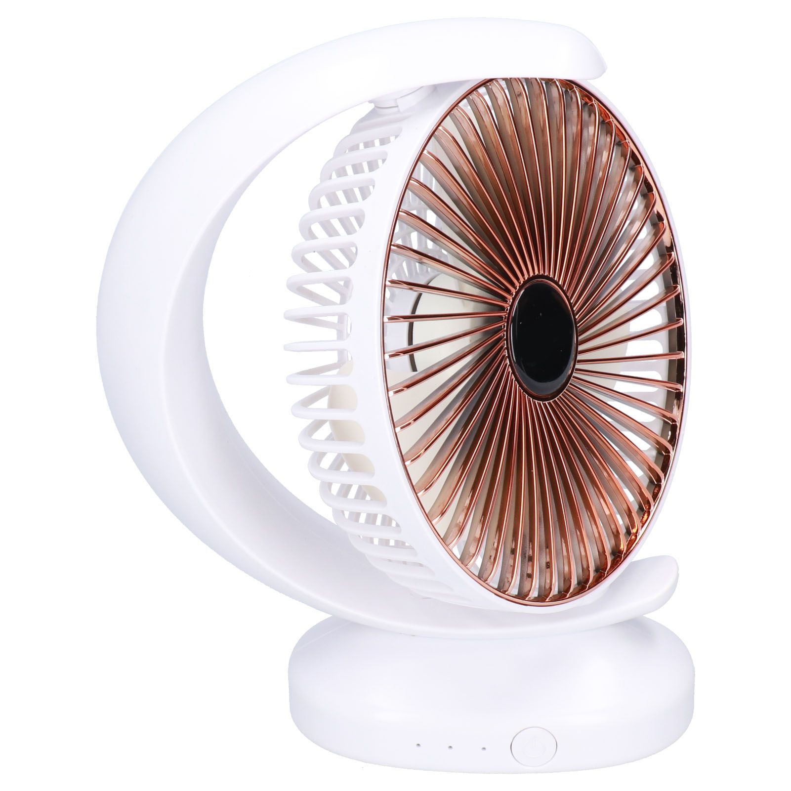 Mini Portable Fan USB Charging Fan Desktop Table Fan Adjustable Air Circulating Fan for Home Office Travel Outdoor Summer Gift - Image 4