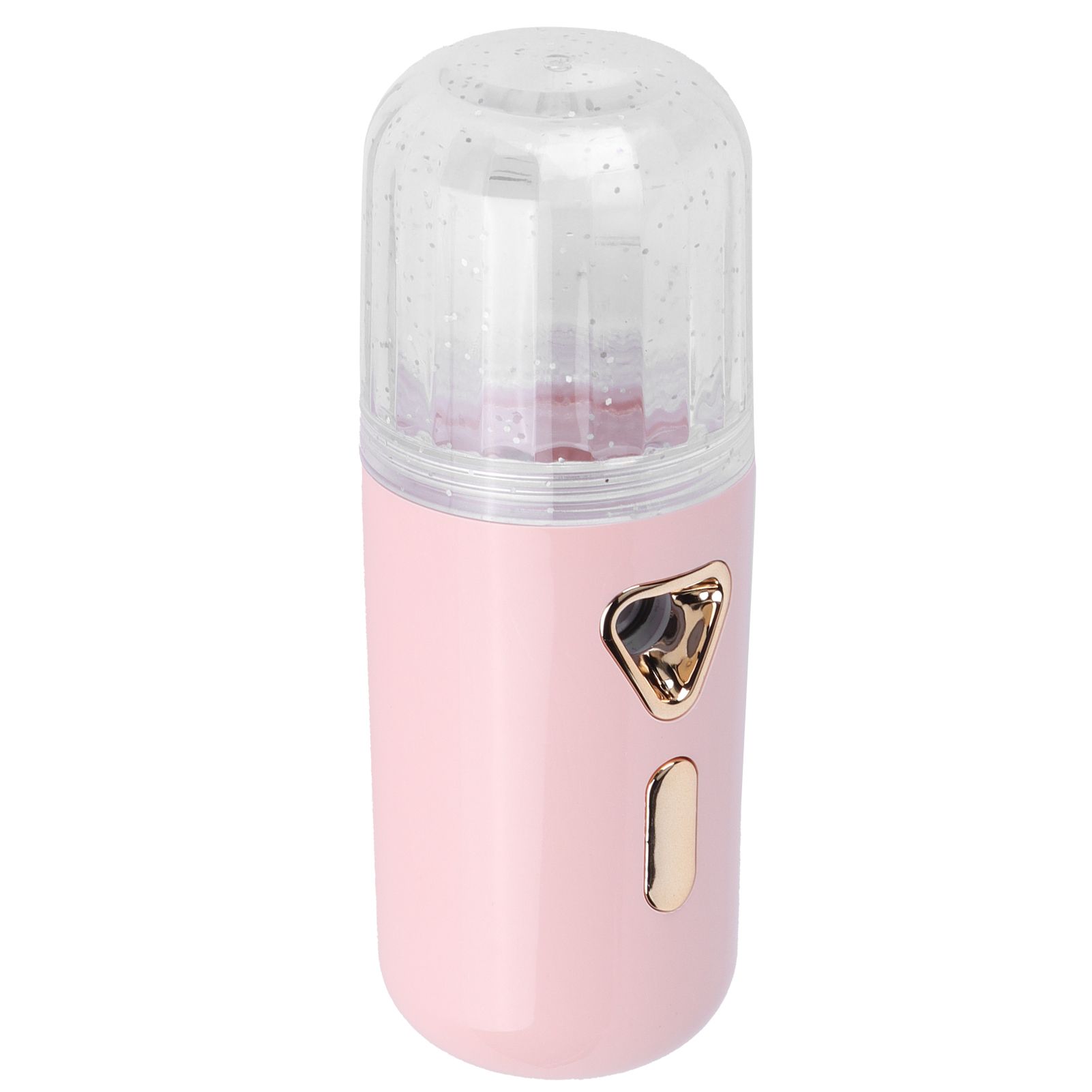 30ml Mini Facial Humidifier Portable Nano Atomization USB Charging Face Mist SprayerPink - Image 7