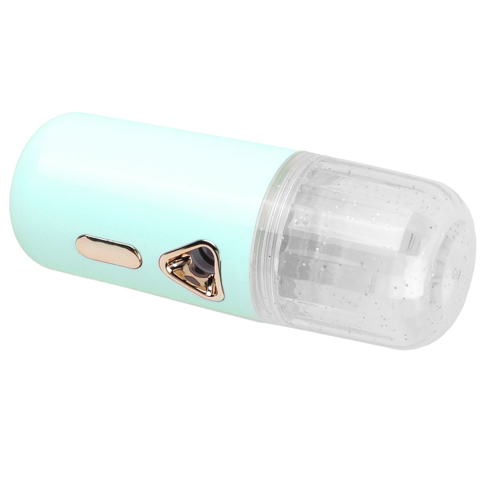 30ml Mini Facial Humidifier Portable Nano Atomization USB Charging Face Mist SprayerGreen - Image 5