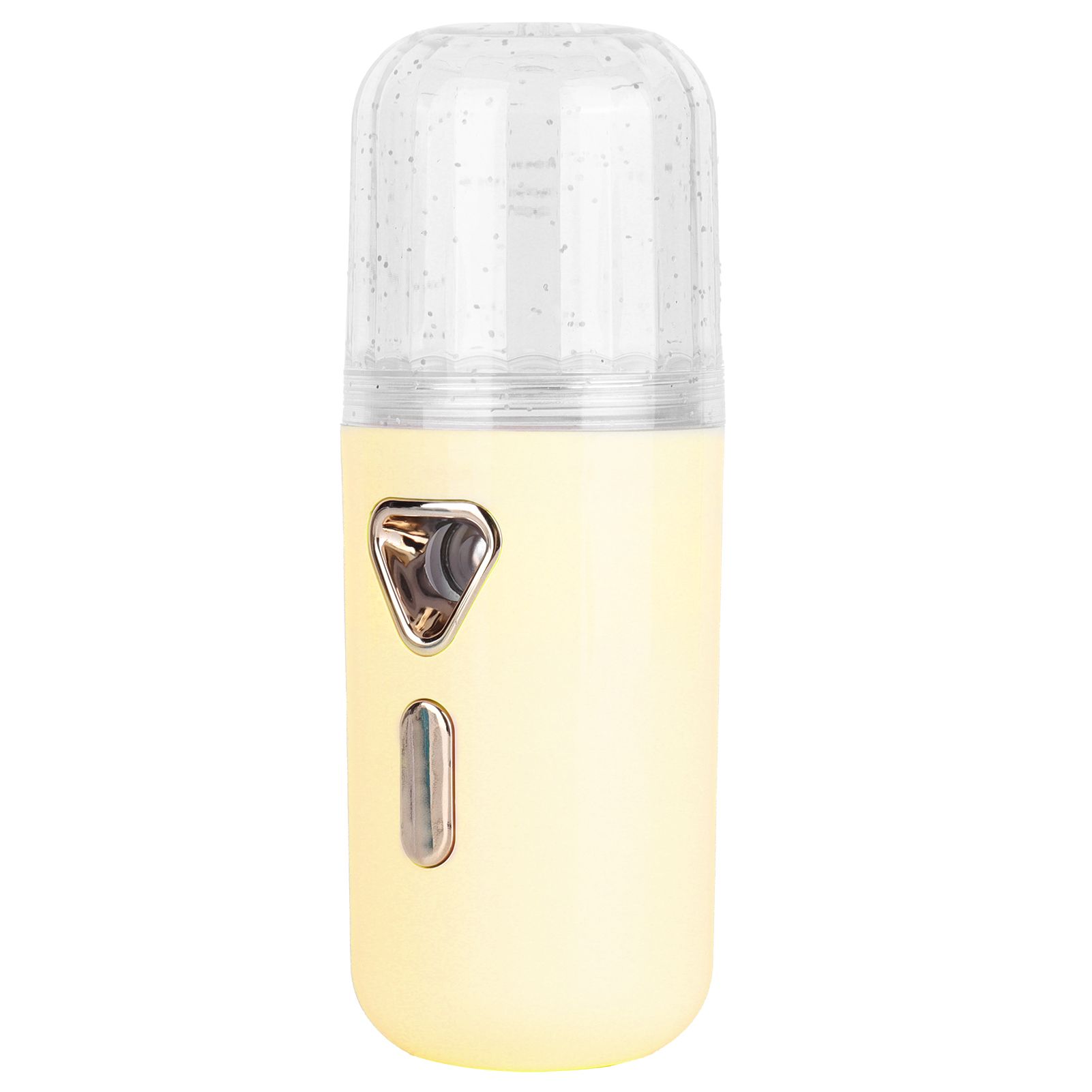 30ml Mini Facial Humidifier Portable Nano Atomization USB Charging Face Mist SprayerYellow - Image 2