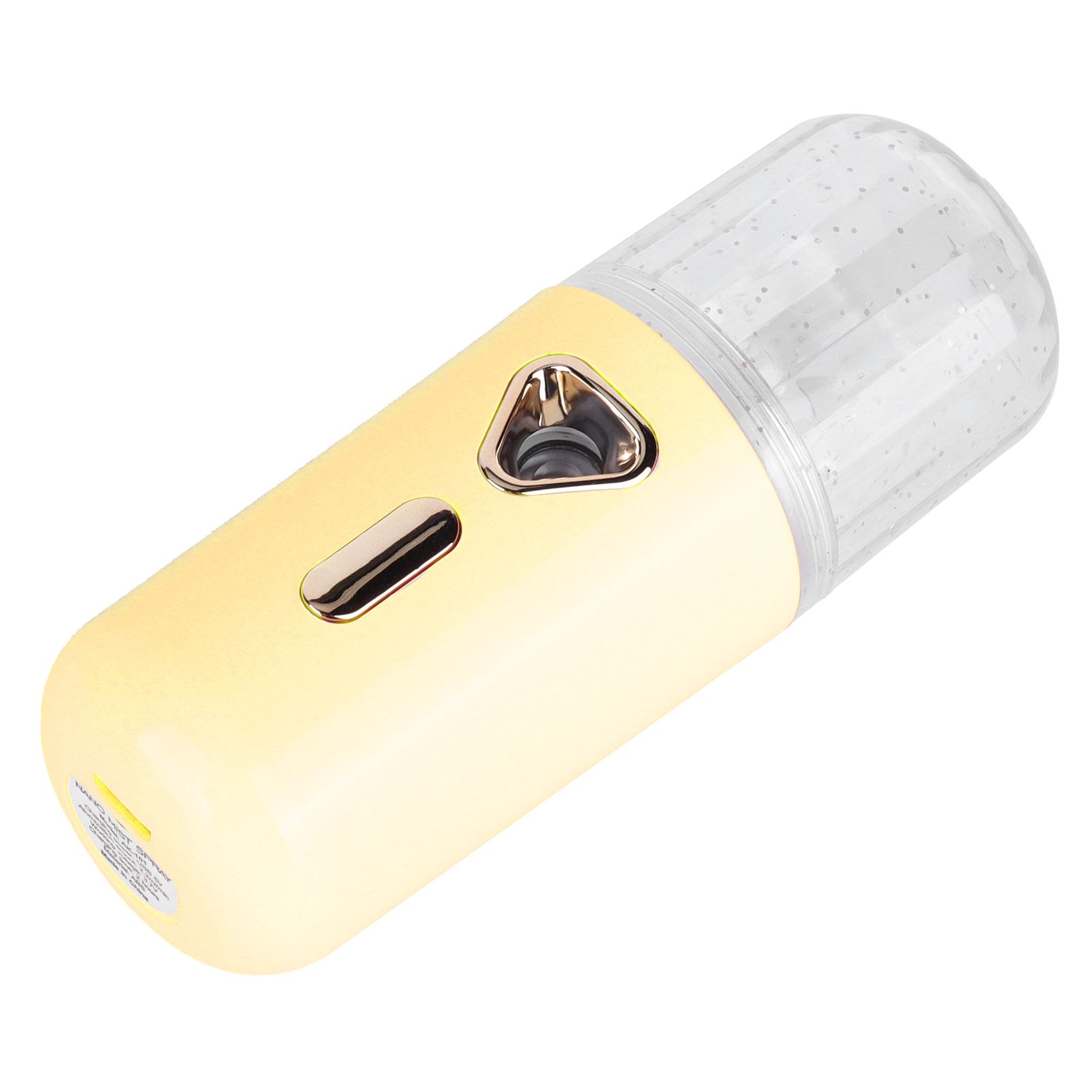 30ml Mini Facial Humidifier Portable Nano Atomization USB Charging Face Mist SprayerYellow - Image 6