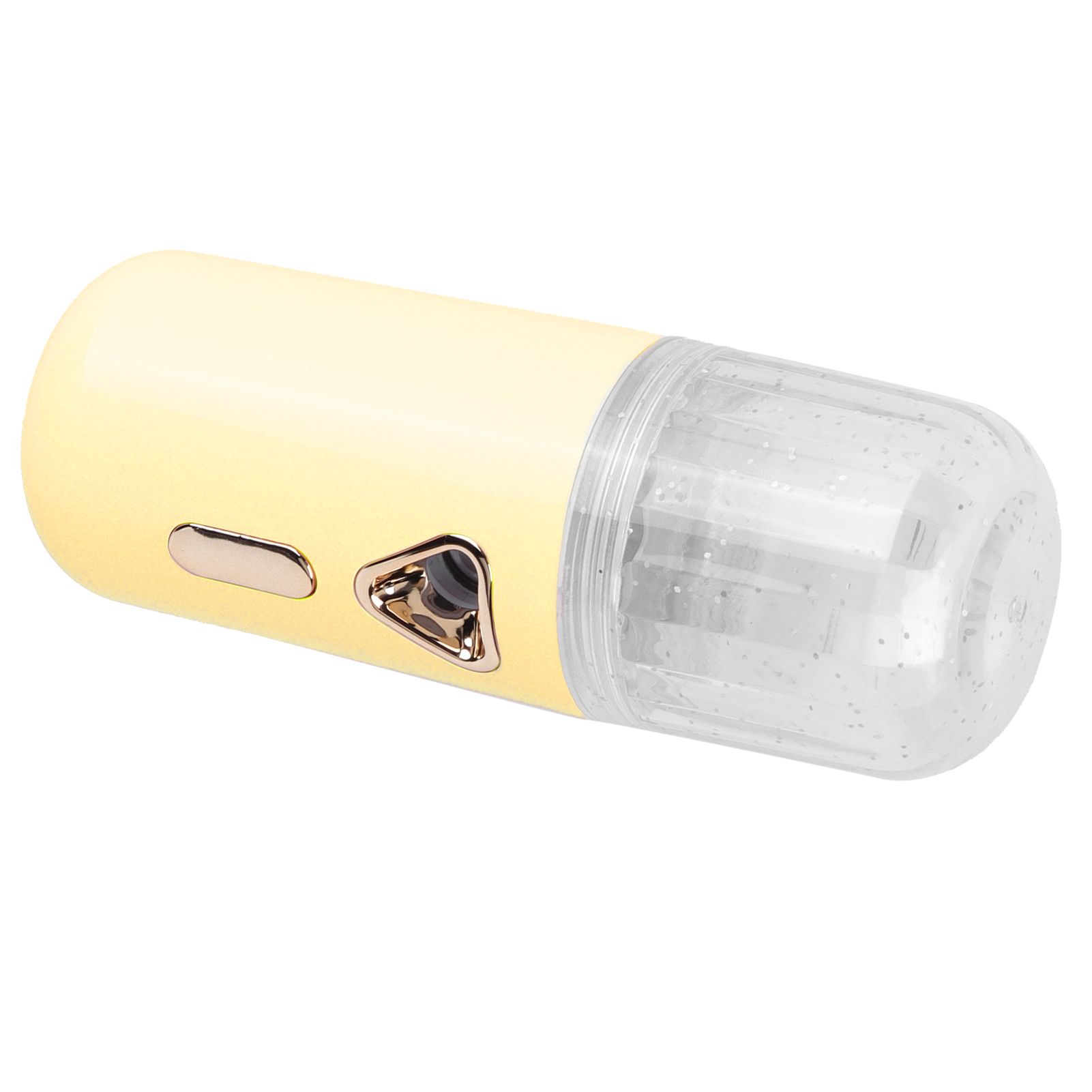30ml Mini Facial Humidifier Portable Nano Atomization USB Charging Face Mist SprayerYellow - Image 8