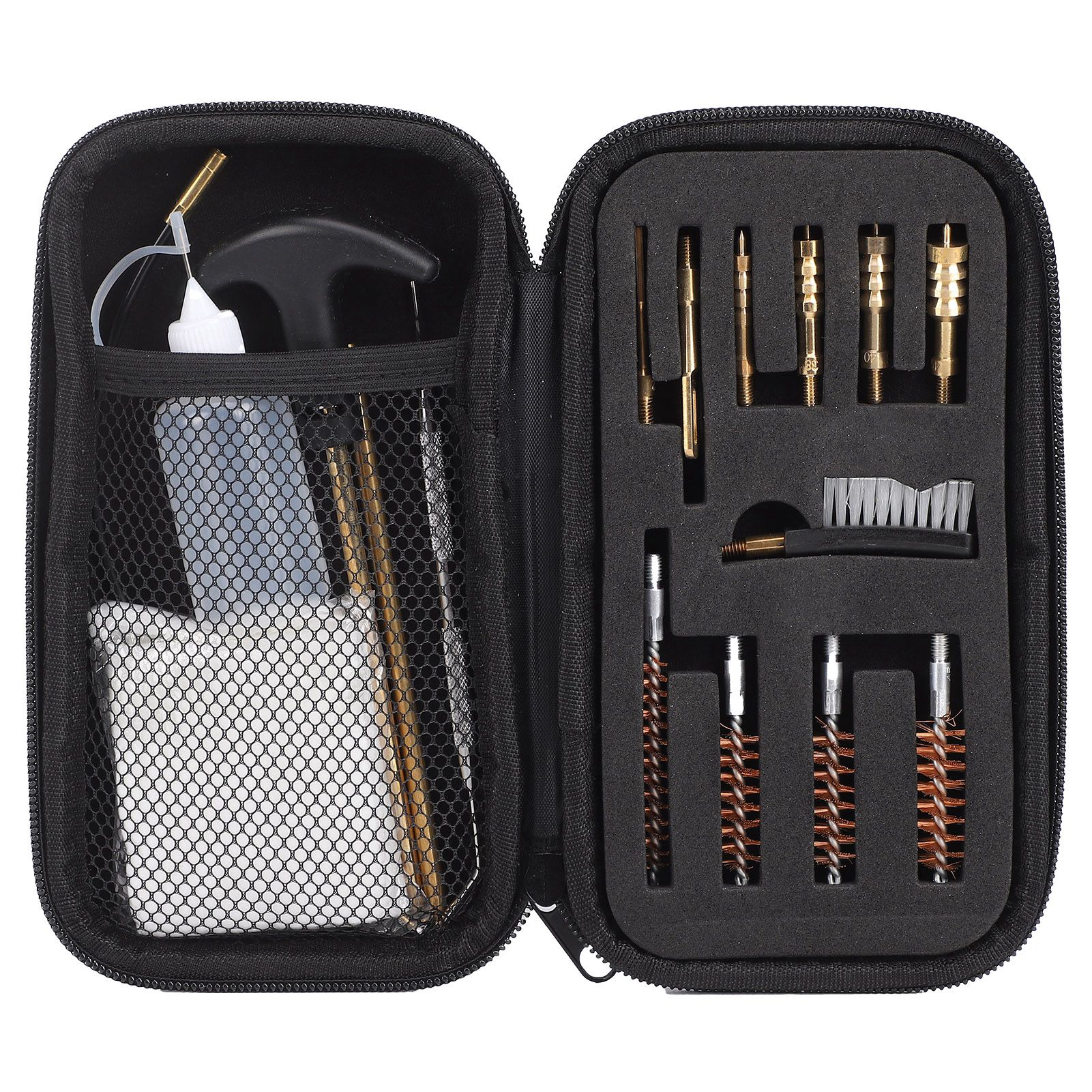 Fine Metal Pipe Fittings Dredge Nylon Brush Auto Electric Appliance Gaps Brush Set Cleaning SetGK43 - Image 1