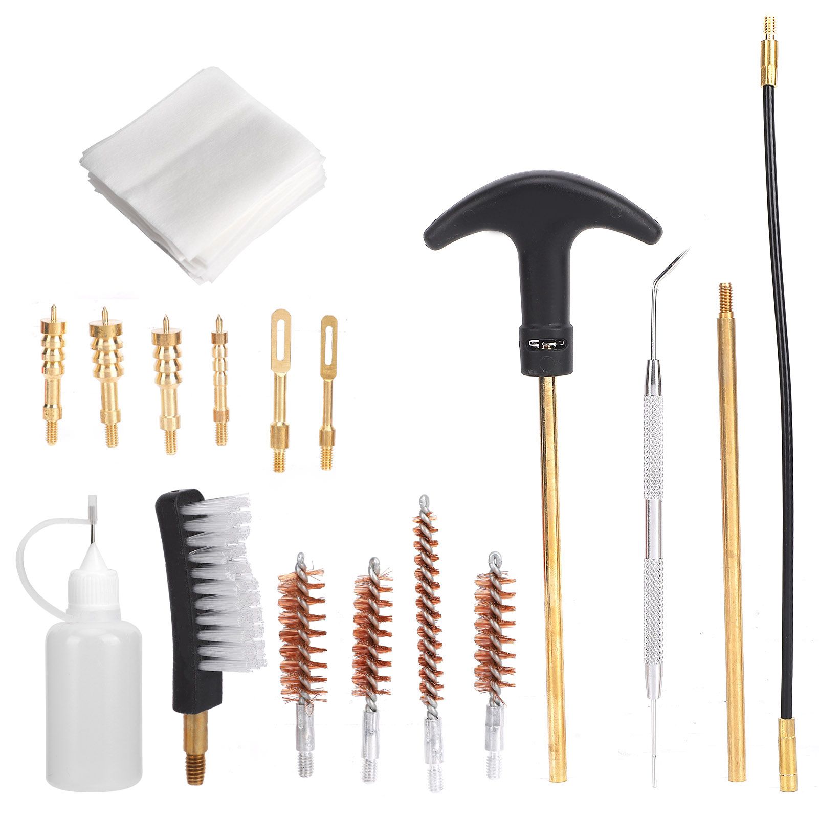 Fine Metal Pipe Fittings Dredge Nylon Brush Auto Electric Appliance Gaps Brush Set Cleaning SetGK43 - Image 2