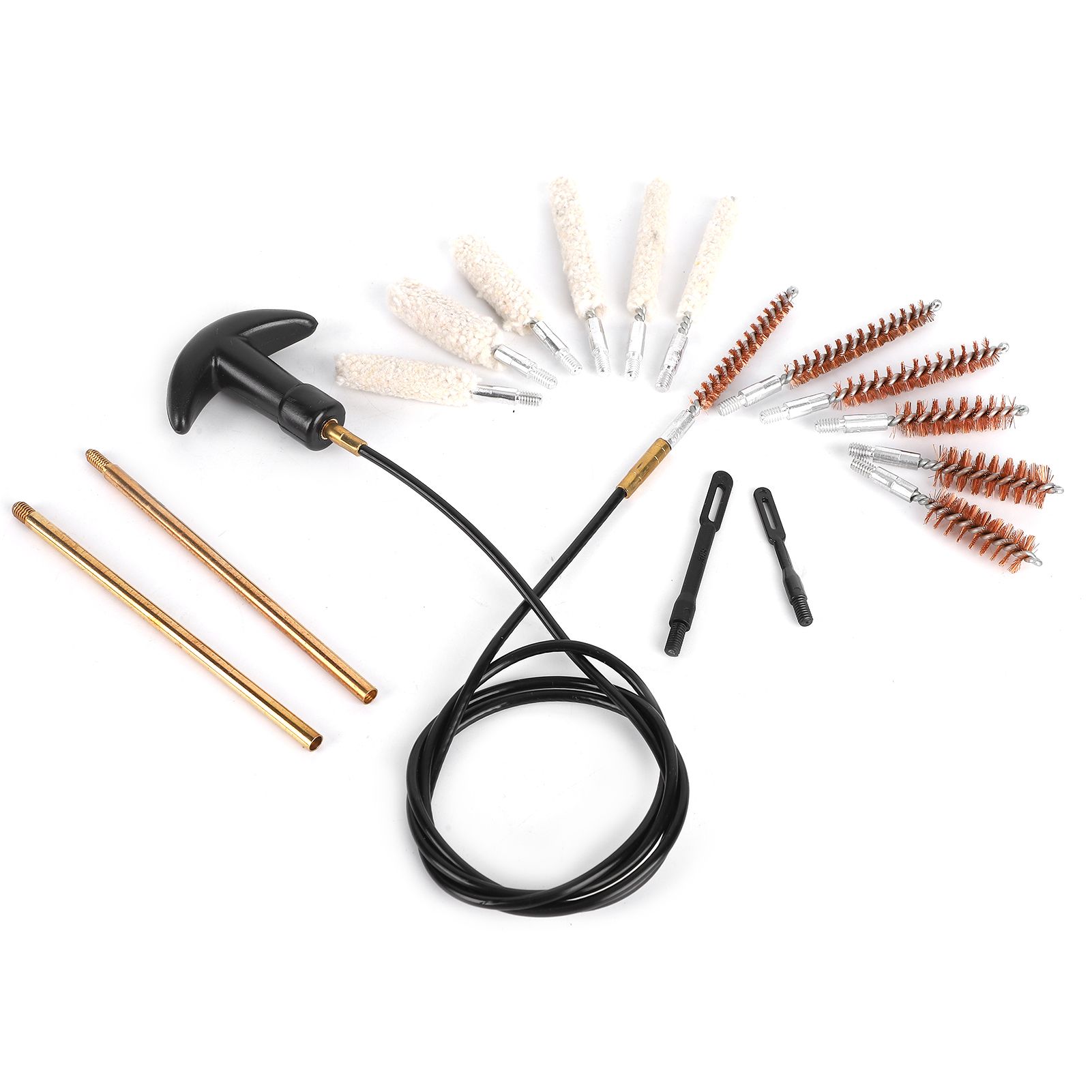 Pipe Inner Brush Set Brass Multifunctional Lightweight Portable Pipe Dredging Cleaning BrushGK28 19Pcs - Image 7