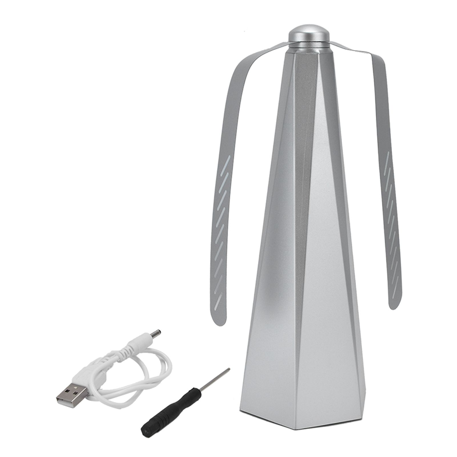 Fly Fan USB Power Supply Light Weight 3 Blades Outdoor Bug Repellent Tool for Picnic Table - Image 1