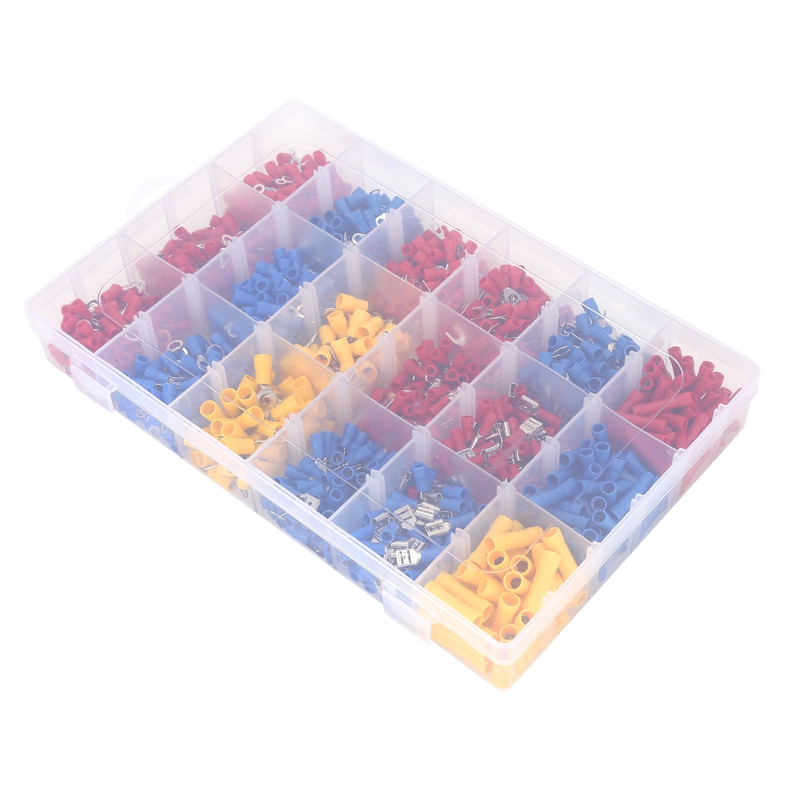 1200PCS Wiring Terminal Mini Portable Copper Tube Insulated End Wire Connector Kit1200PCS - Image 1