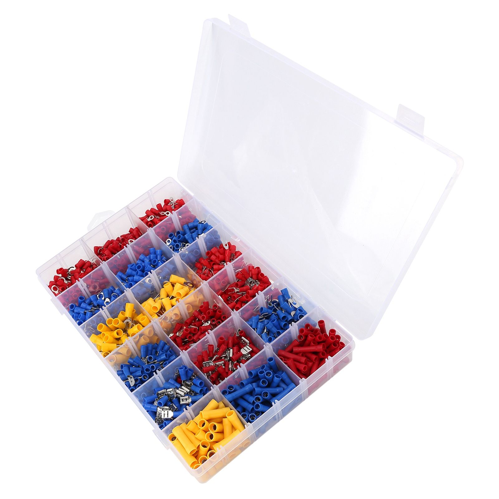 1200PCS Wiring Terminal Mini Portable Copper Tube Insulated End Wire Connector Kit1200PCS - Image 2
