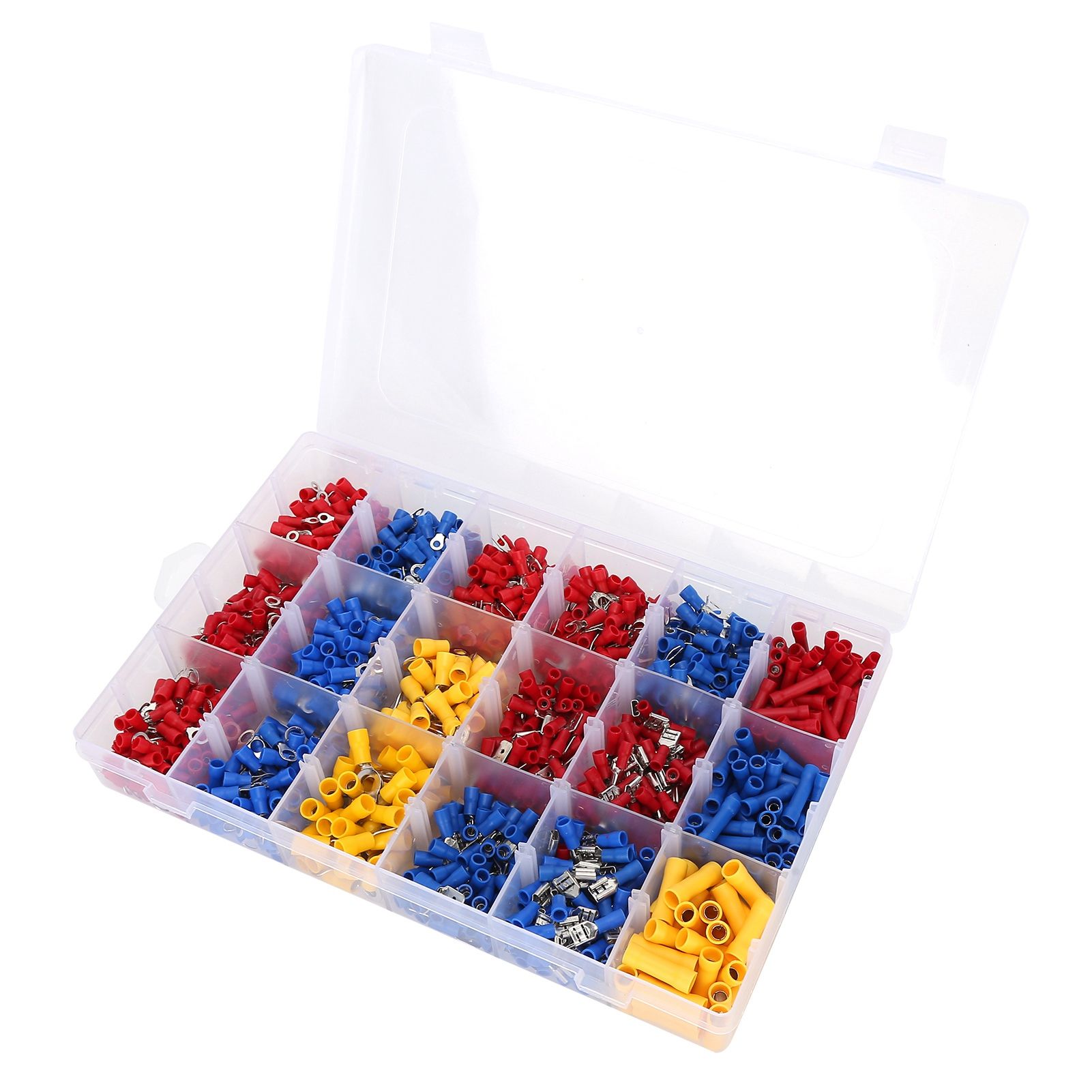 1200PCS Wiring Terminal Mini Portable Copper Tube Insulated End Wire Connector Kit1200PCS - Image 4