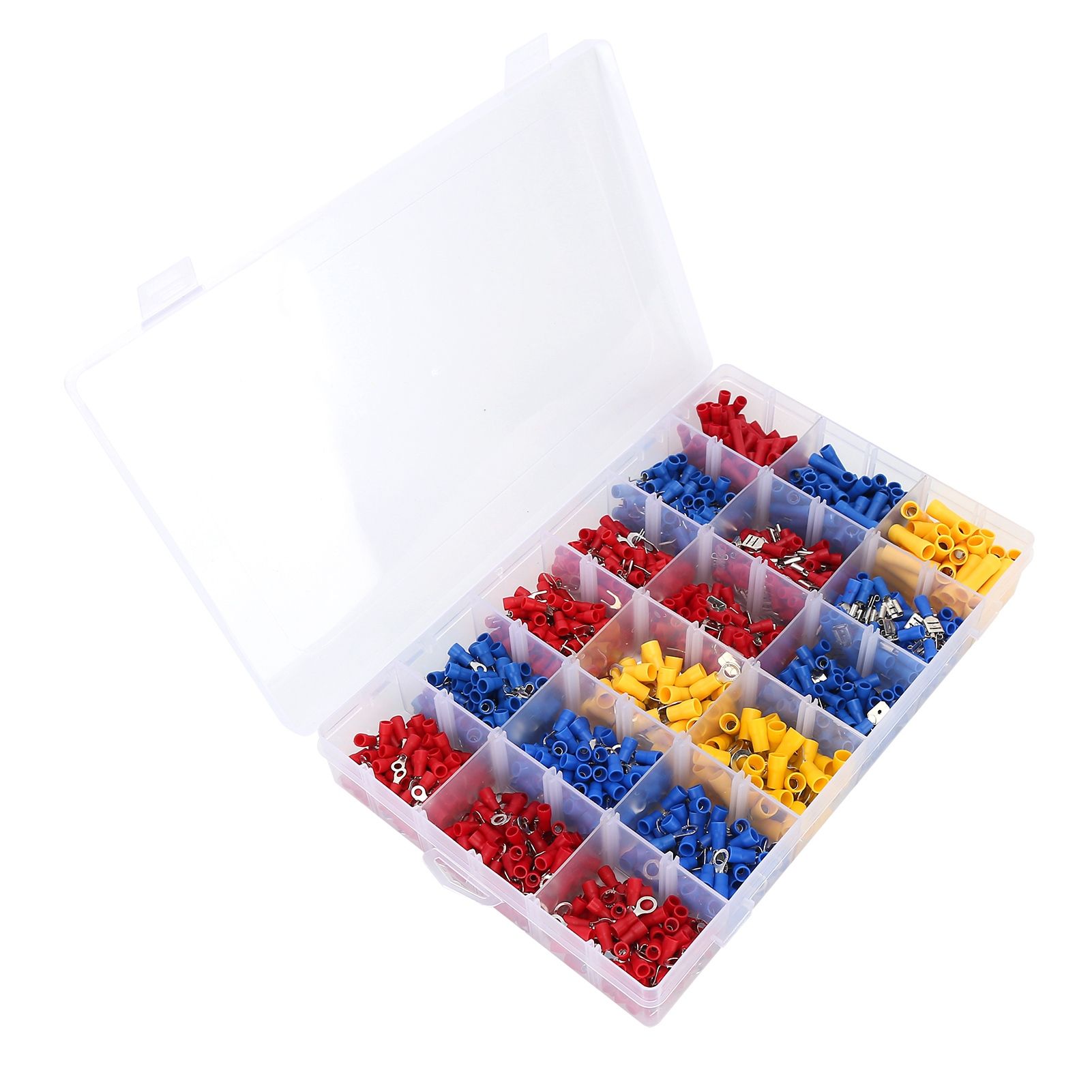 1200PCS Wiring Terminal Mini Portable Copper Tube Insulated End Wire Connector Kit1200PCS - Image 5
