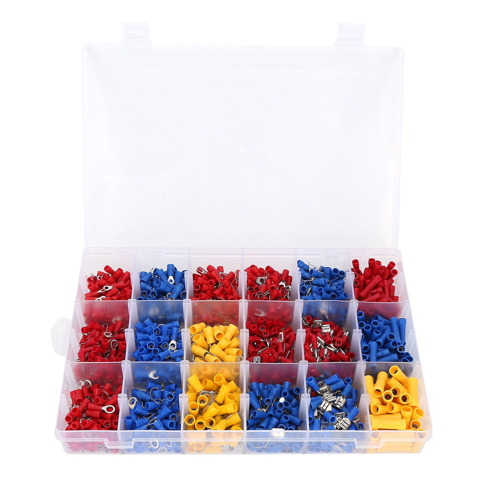 1200PCS Wiring Terminal Mini Portable Copper Tube Insulated End Wire Connector Kit1200PCS - Image 6