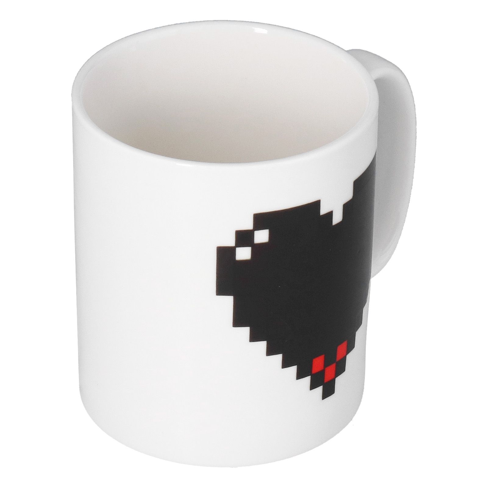 Ceramic Cup Heart Pattern Heat Sensitive Changing Color Mug for Home Office Restaurant Bar Use - Image 5