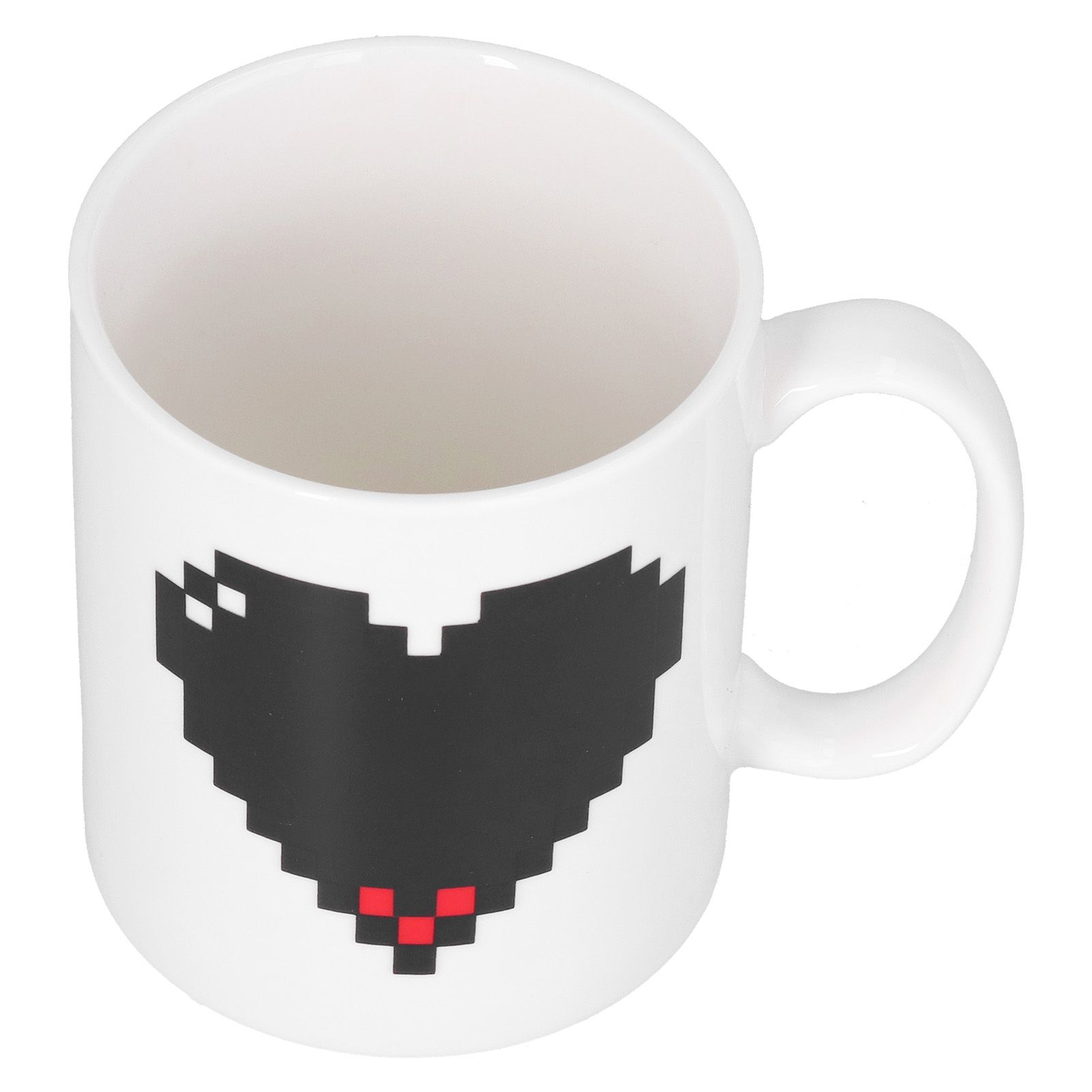 Ceramic Cup Heart Pattern Heat Sensitive Changing Color Mug for Home Office Restaurant Bar Use - Image 6