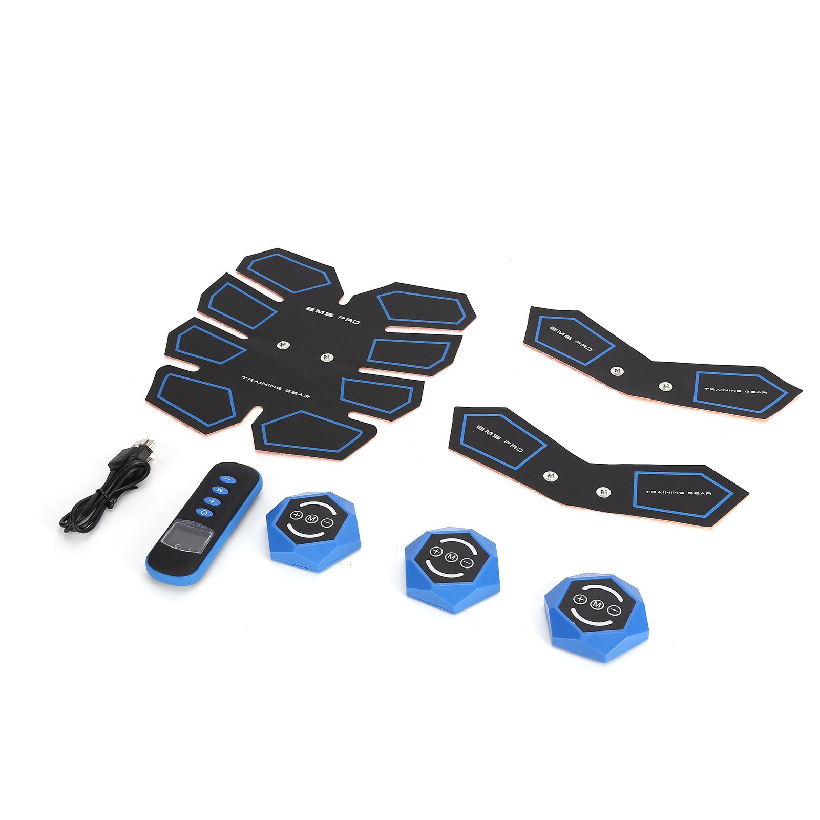 Household EMS Abdominal Muscle Patch Muscle Training Stimulator Body Massager Fitness Equipment - Image 3