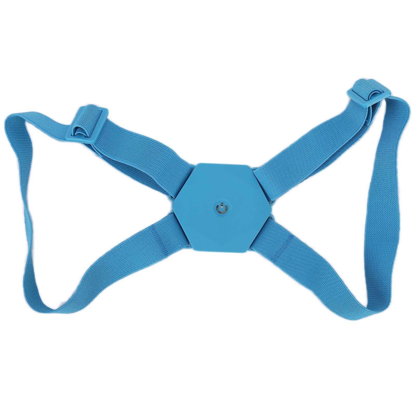 Posture Corrector Breathable Smart Back Shoulder Brace Intelligent Reminder StraightenerBlue - Image 2
