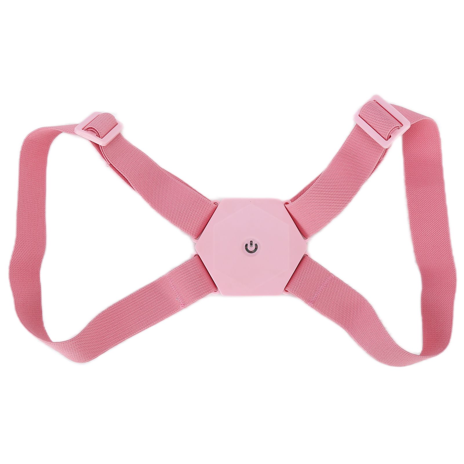 Posture Corrector Breathable Smart Back Shoulder Brace Intelligent Reminder StraightenerPink - Image 2