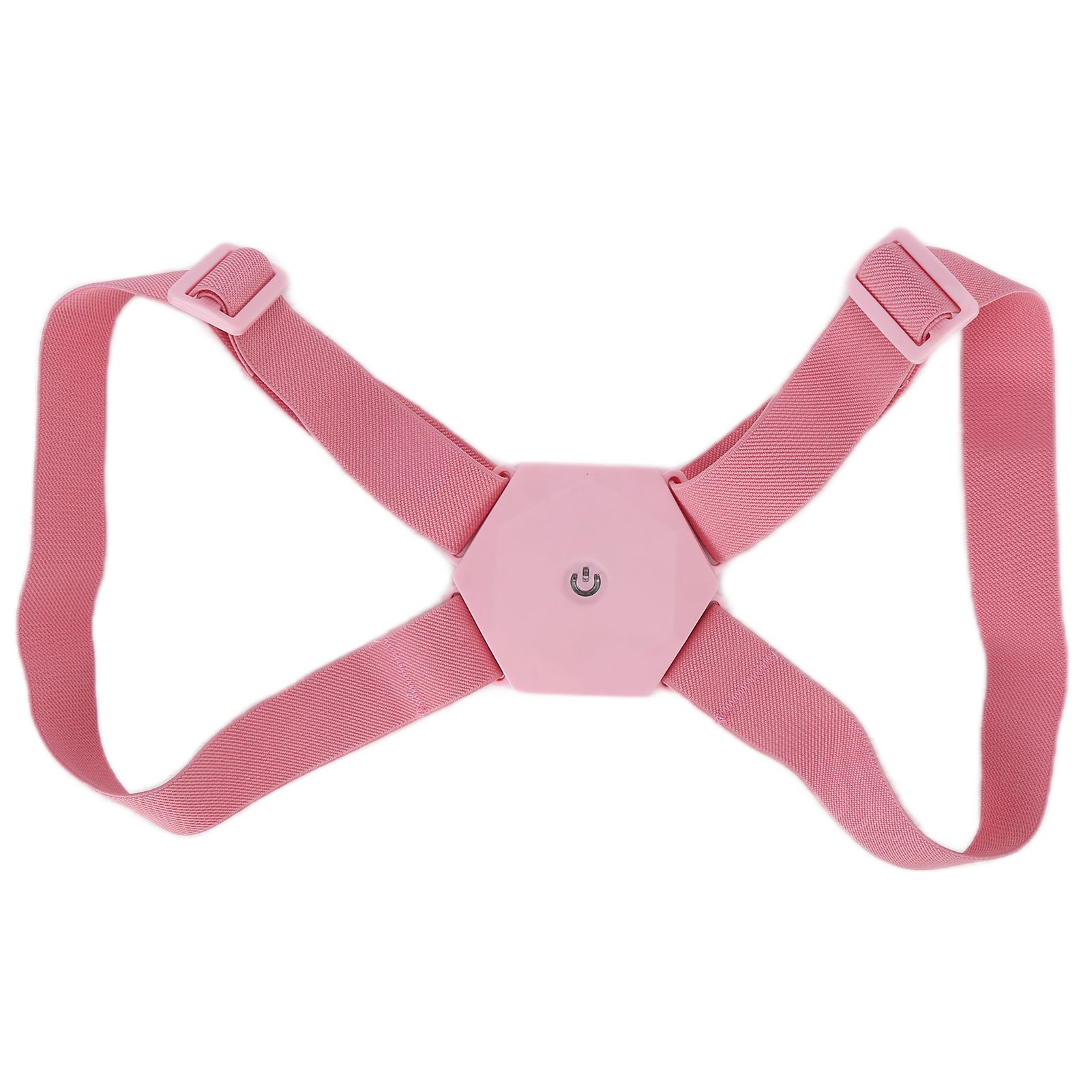 Posture Corrector Breathable Smart Back Shoulder Brace Intelligent Reminder StraightenerPink - Image 3