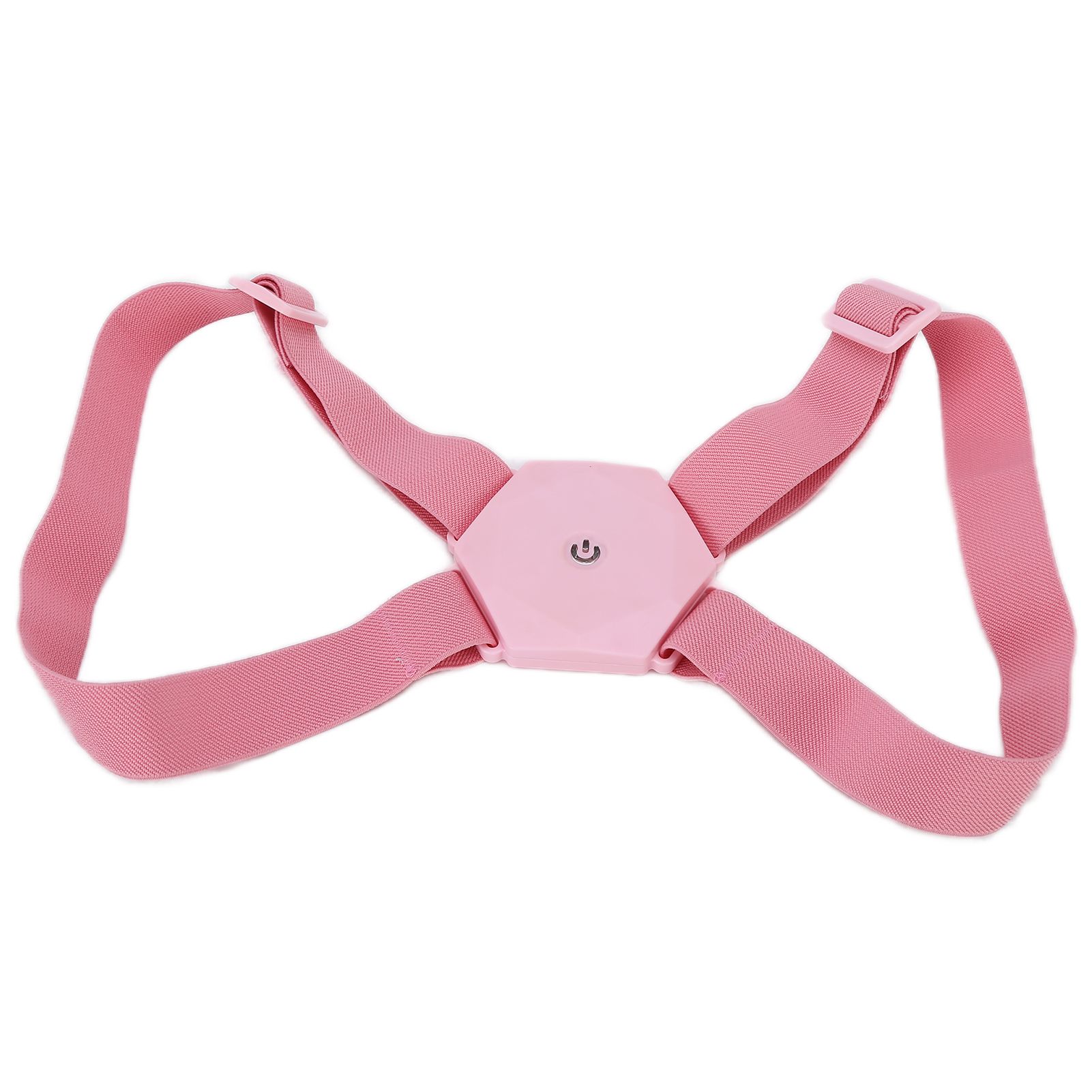 Posture Corrector Breathable Smart Back Shoulder Brace Intelligent Reminder StraightenerPink - Image 4