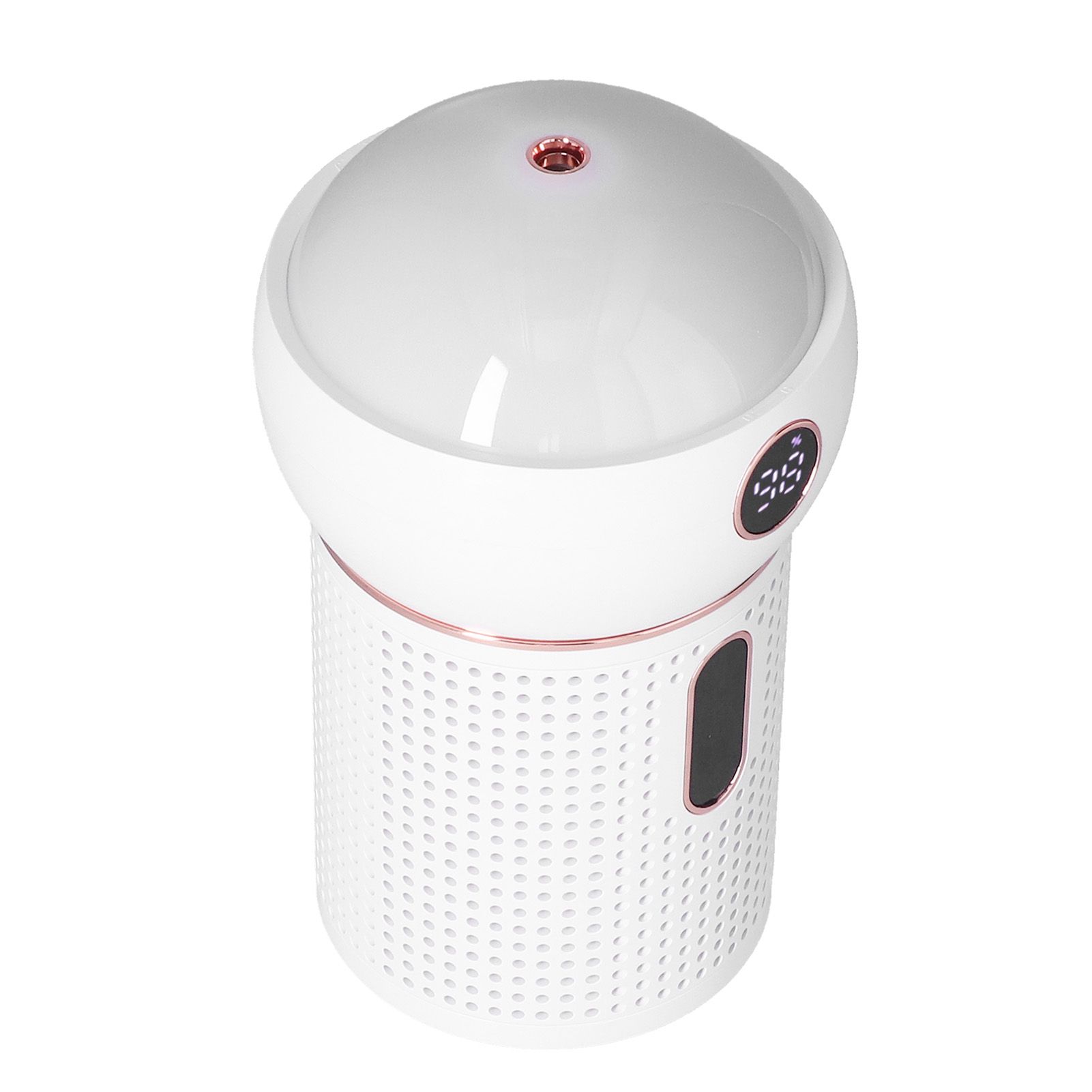 630ml Large Capacity Humidifier Single Spray 360° Projection Humidifier for Home Car USB ChargingWhite - Image 6